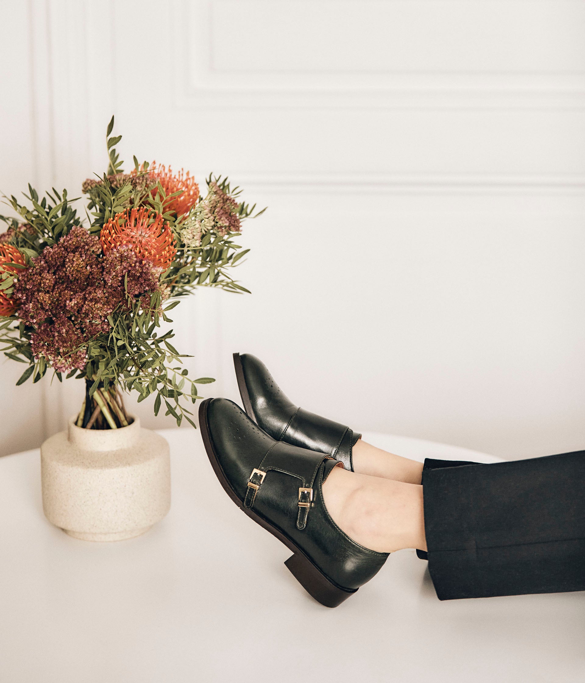 Derbies a on sale boucle femme