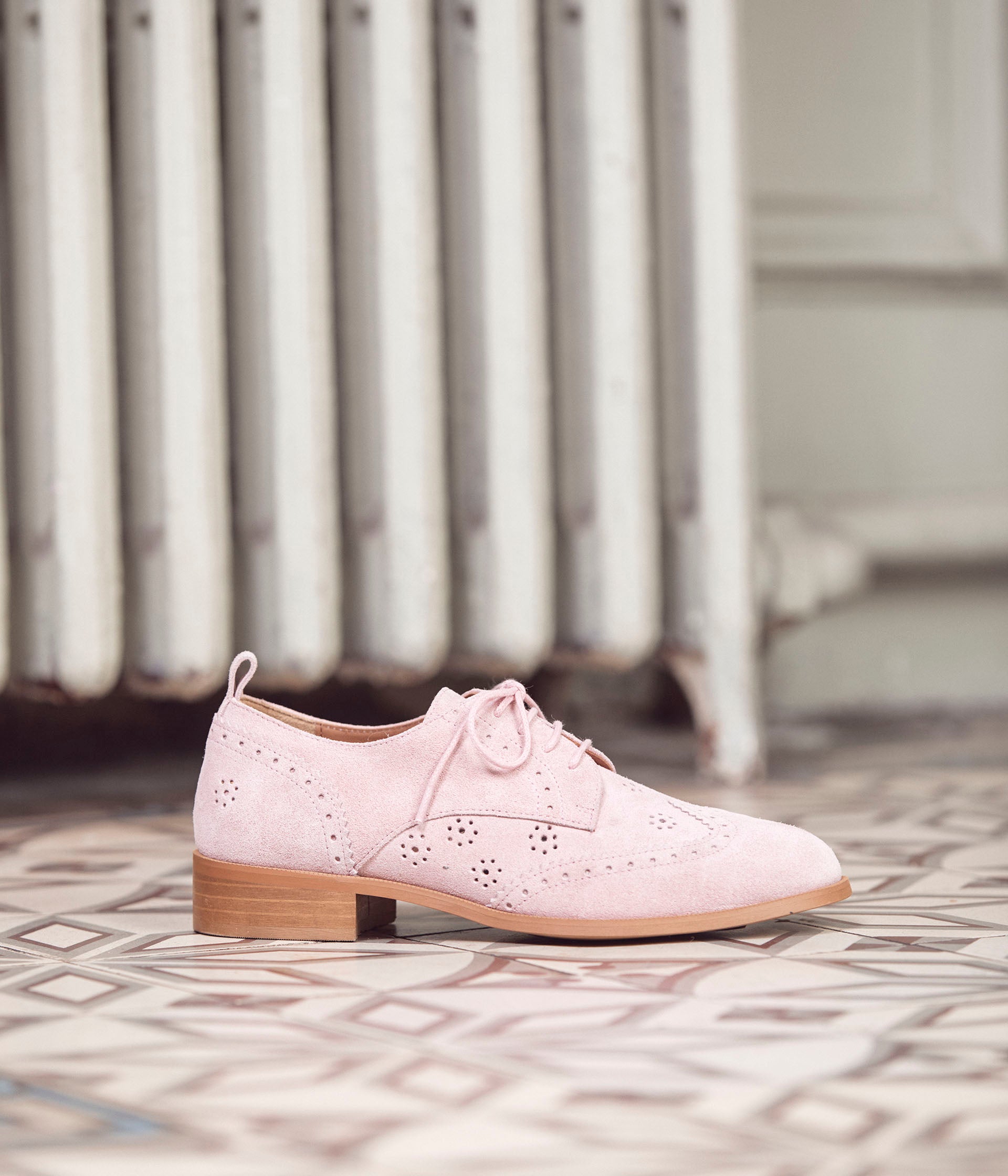 Derbies rose pale discount
