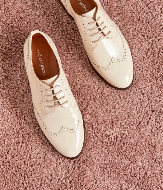 derbies femme mellow yellow