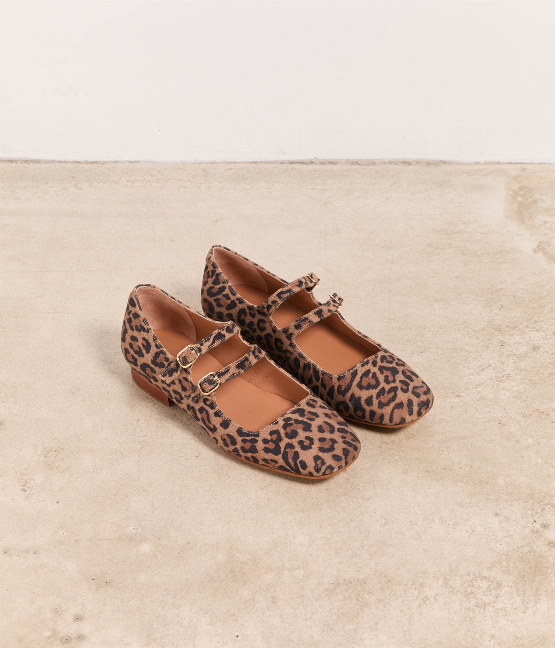 Chaussures imprimé léopard clearance