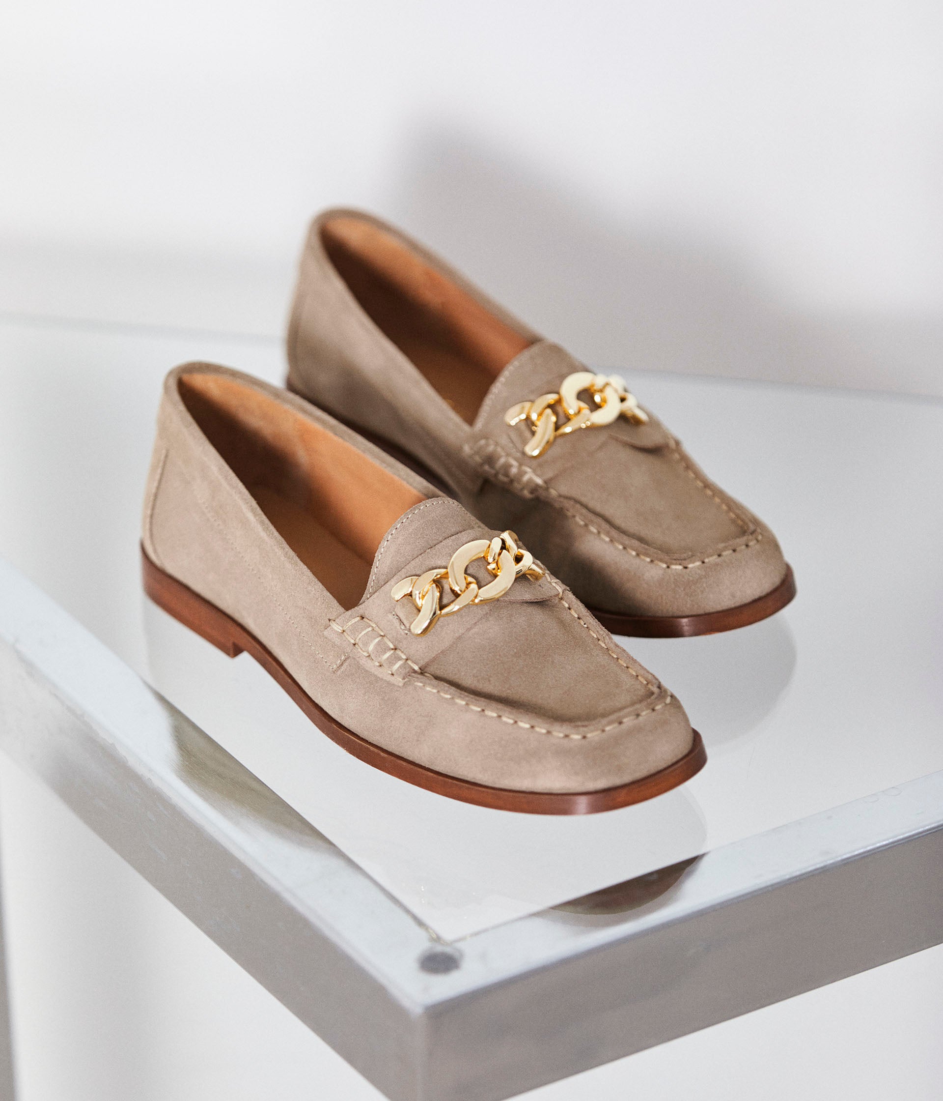 Mocassin italien femme sale