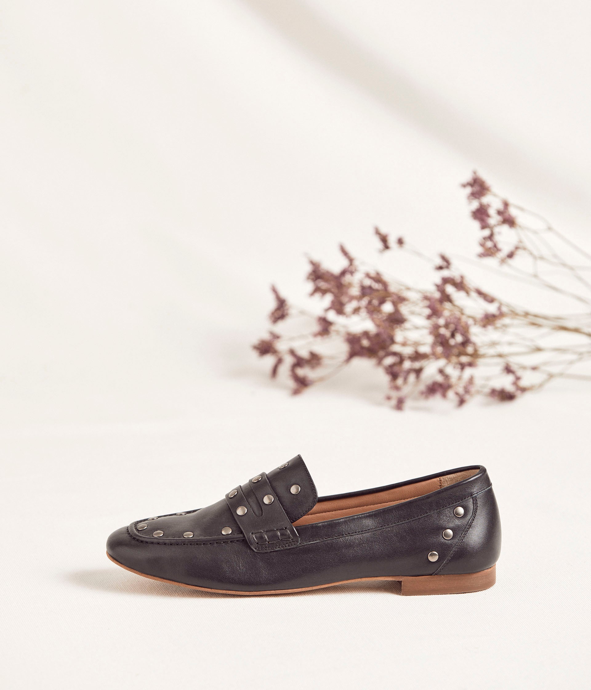 Derbies femme clouté outlet