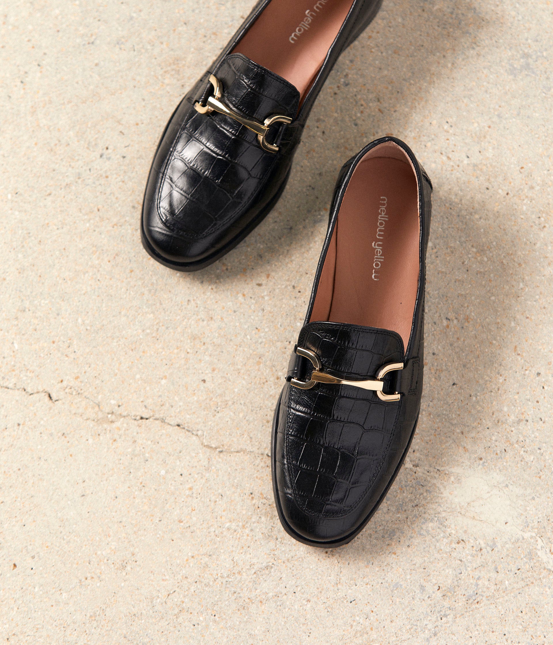 Mocassins croco clearance