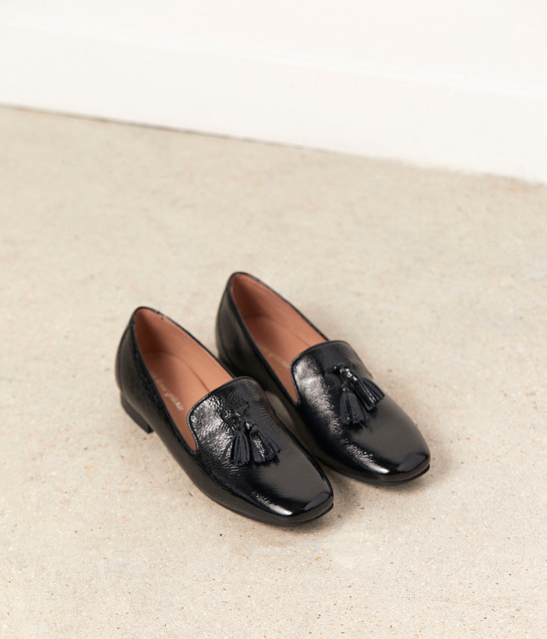 Slippers store cuir femme