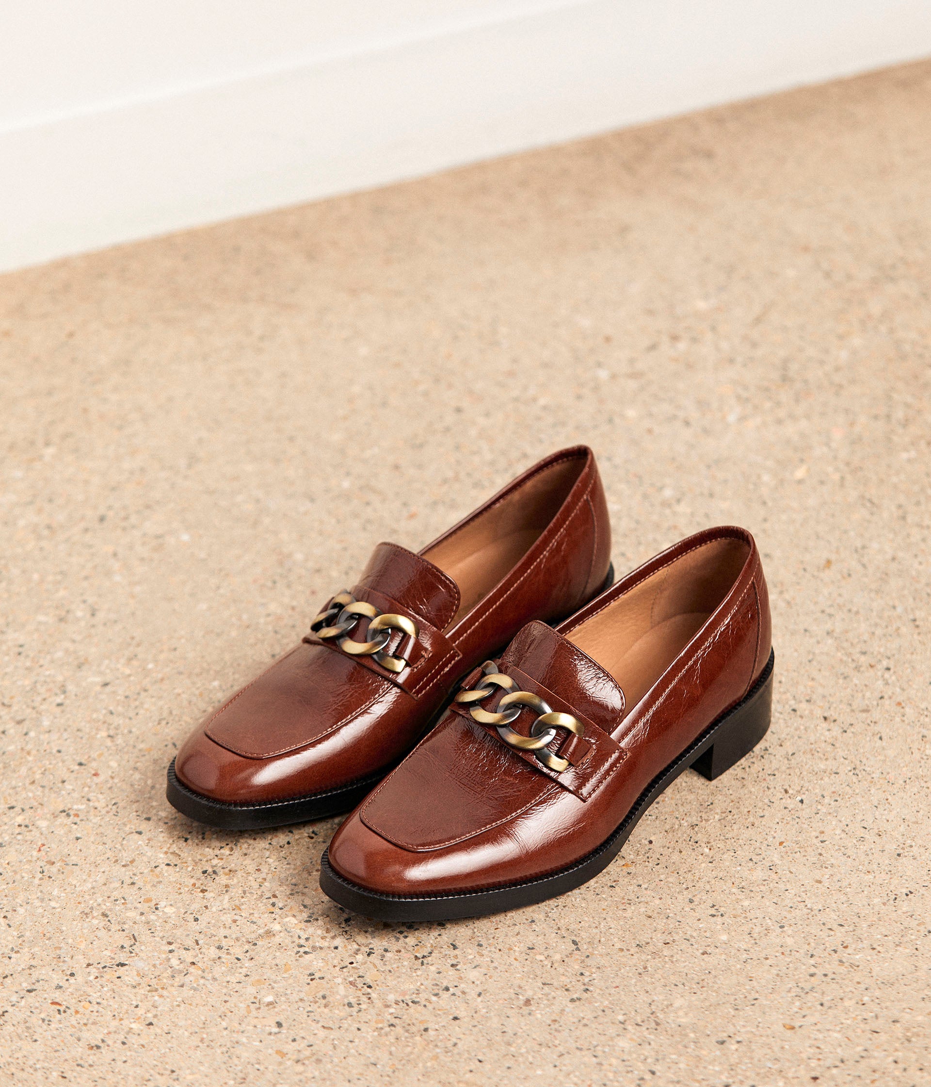 Mocassin verni hotsell