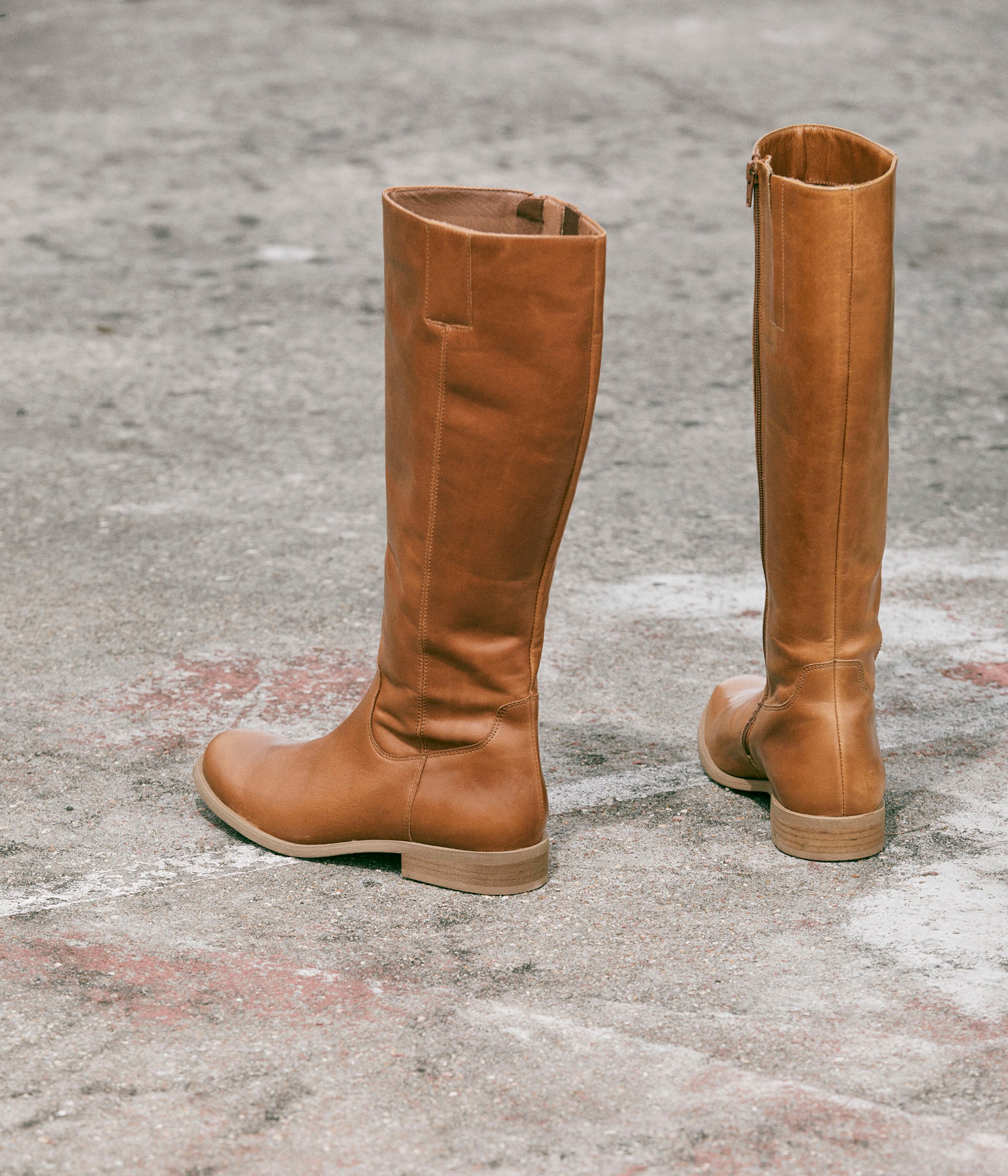 Bottes plates camel sale