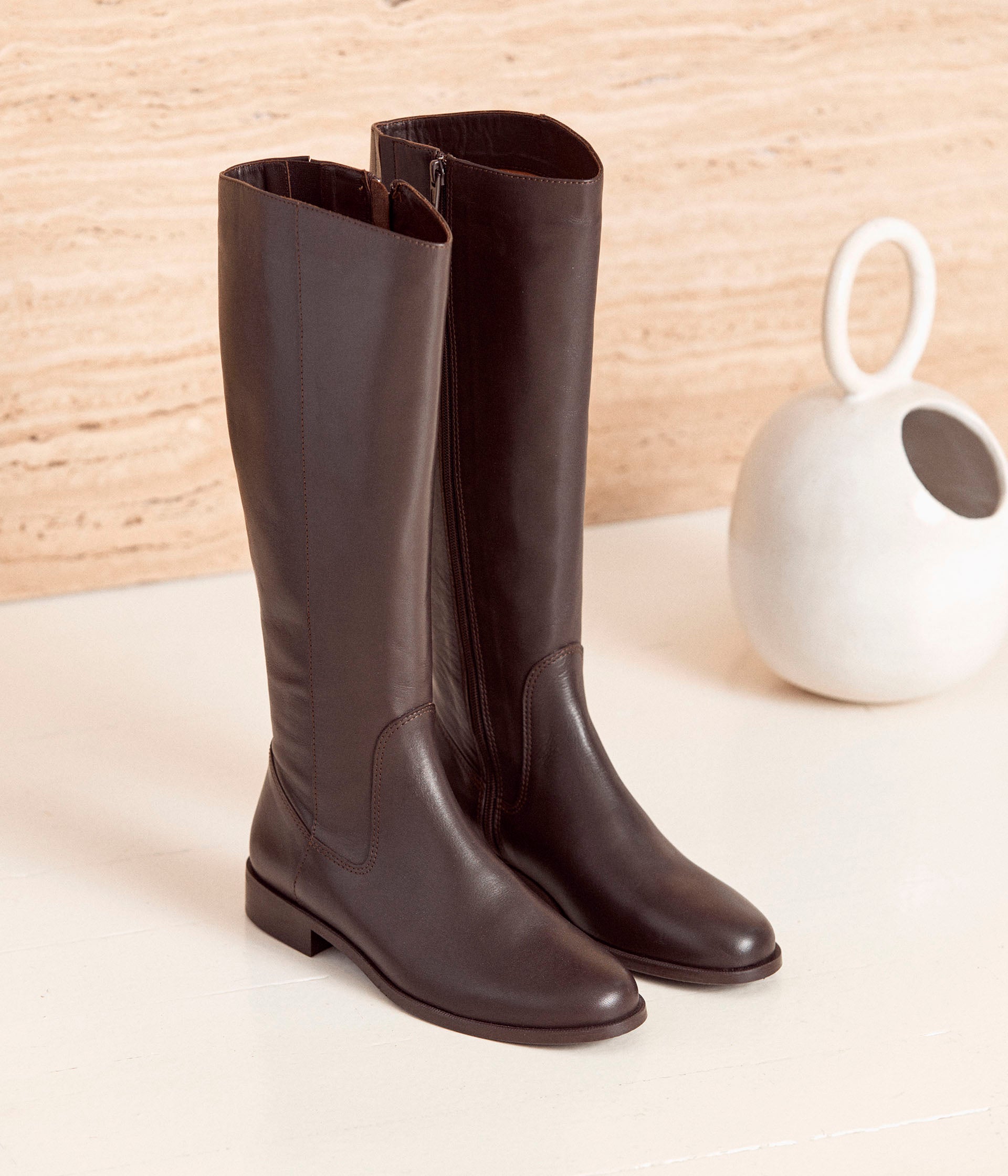 Bottes femme plates noires outlet
