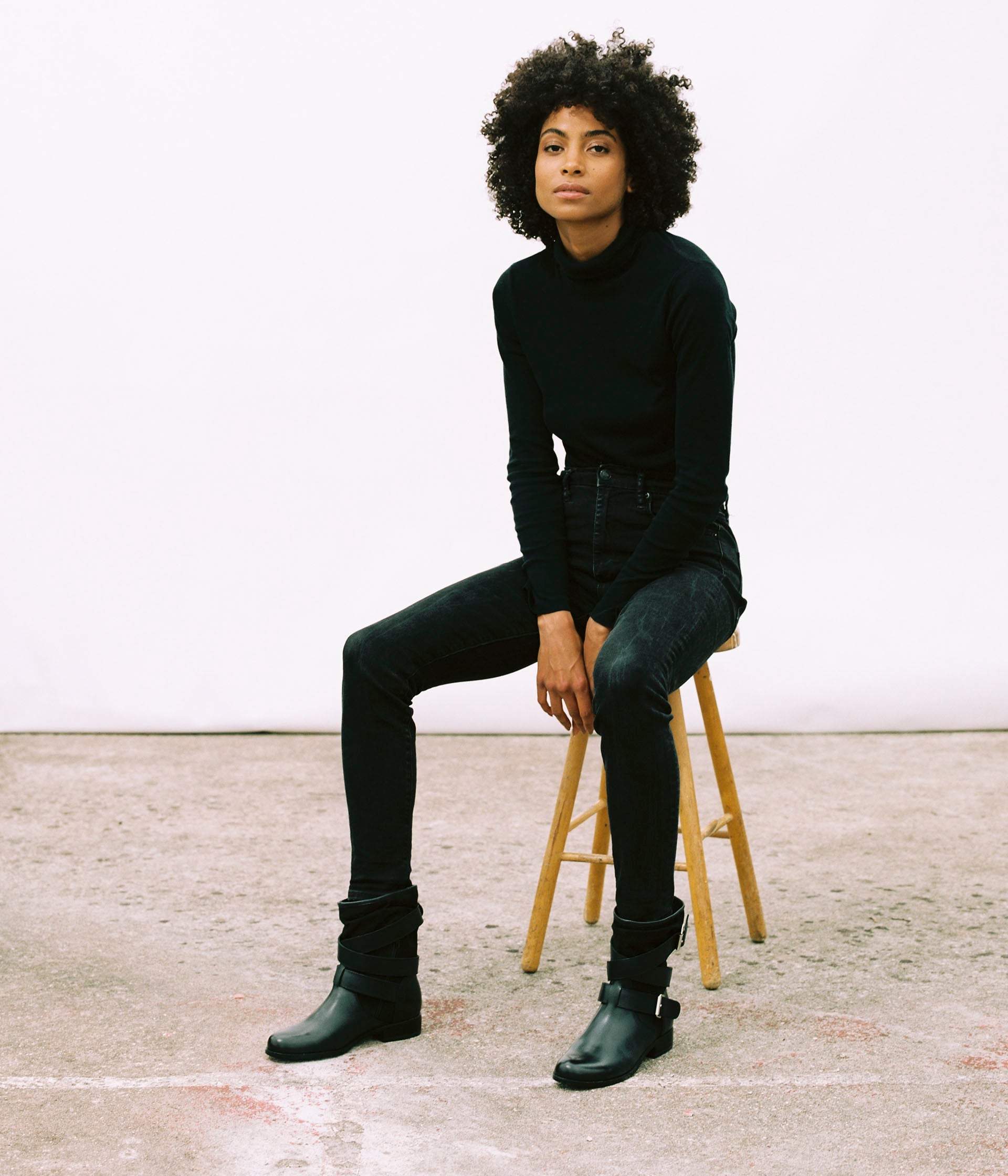 Bottines noires mellow shop yellow
