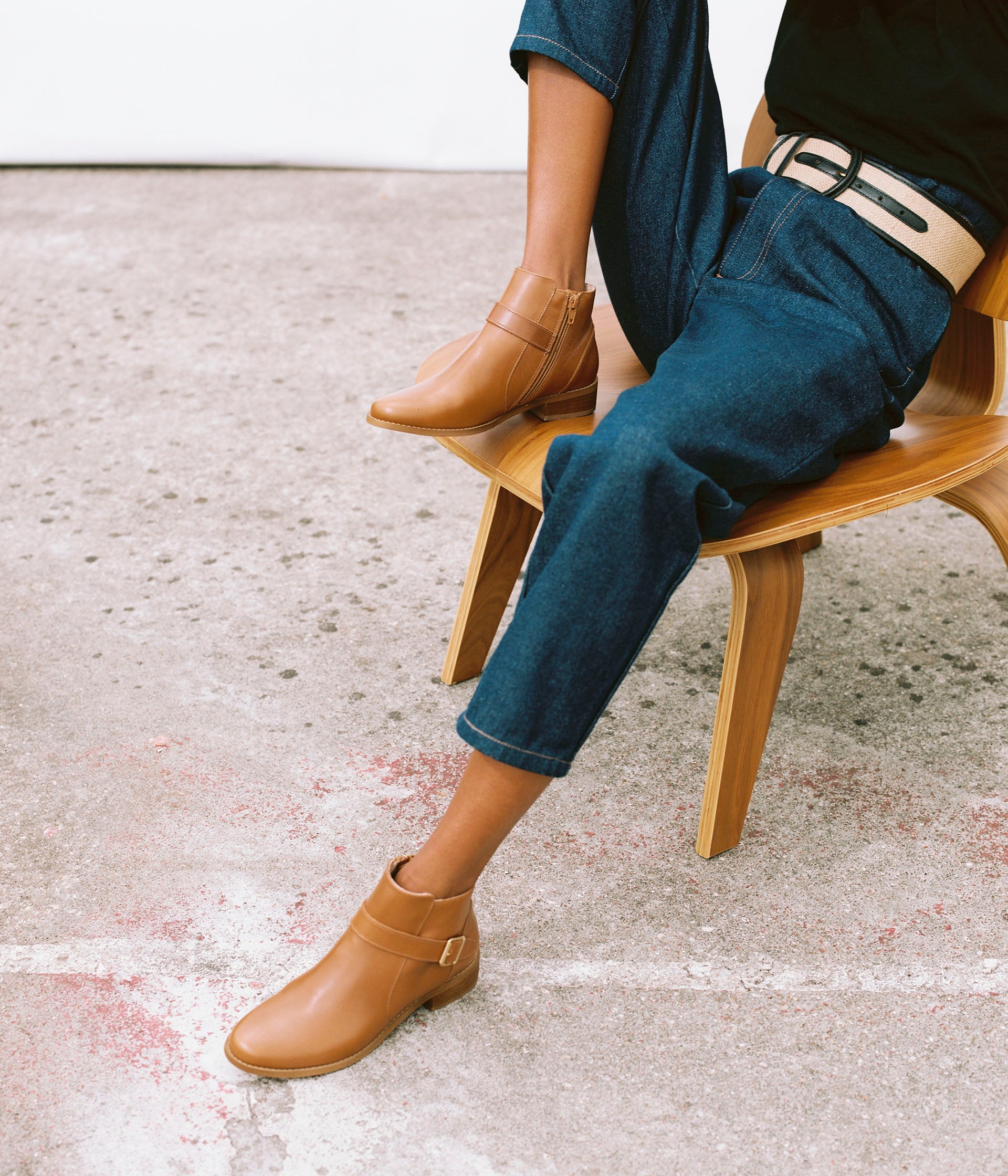 Bottine femme plate cuir online