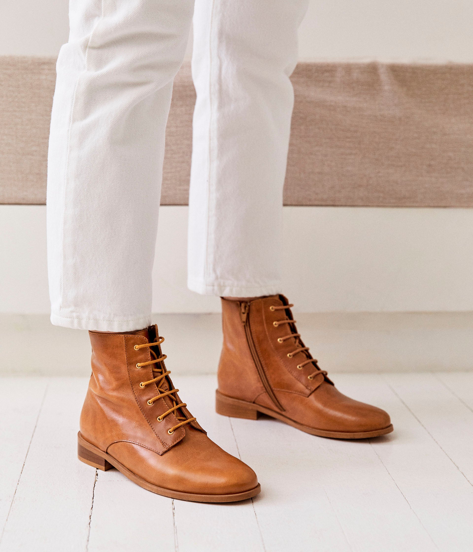 Bottines lac es Hosittal Boots Bottines Femme Mellow Yellow