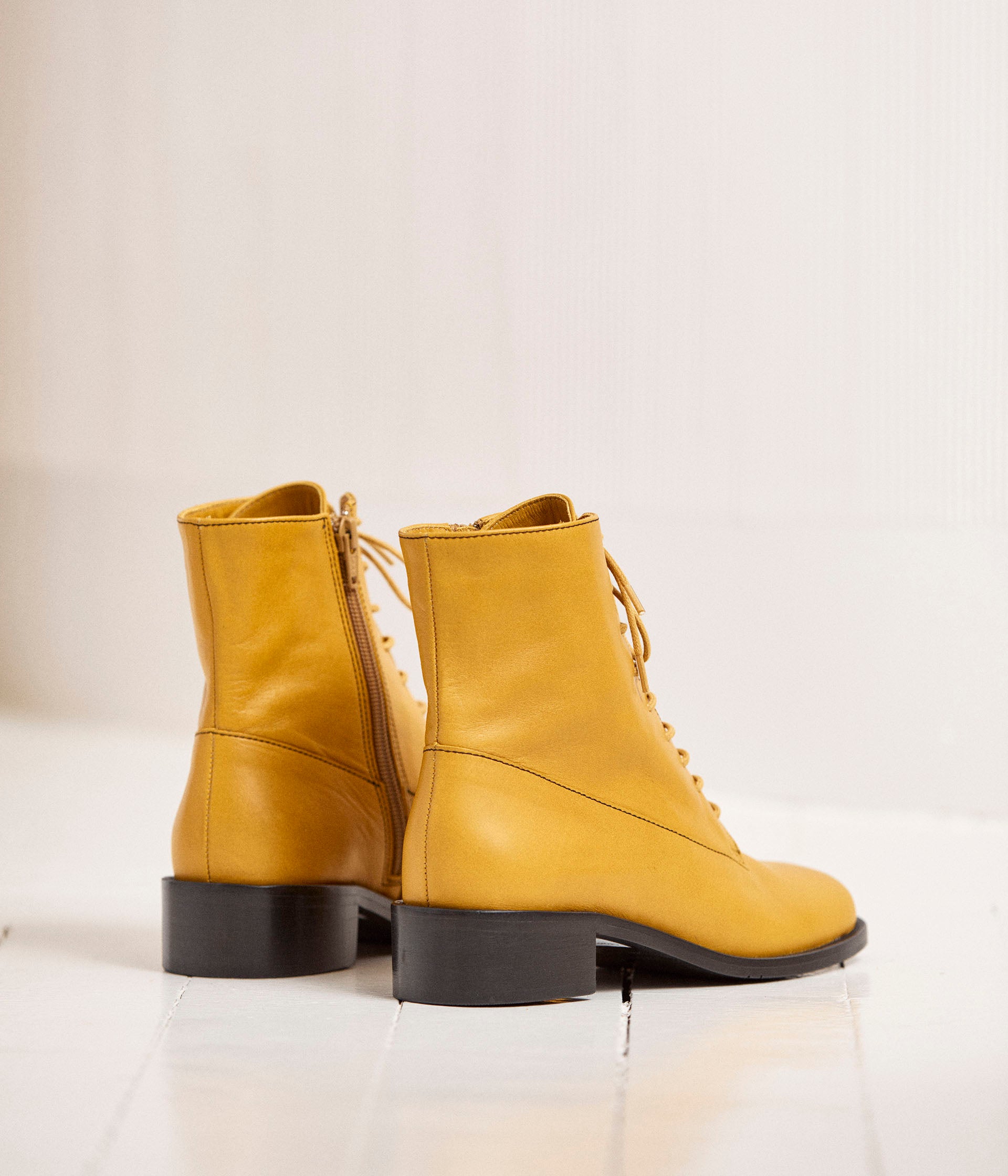 Bottines jaunes shop