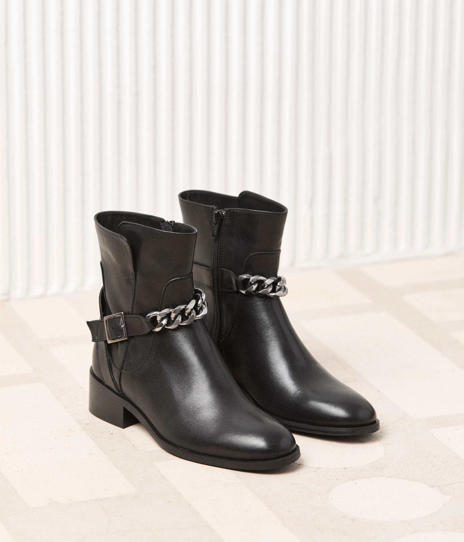Boots femme shop noir rock