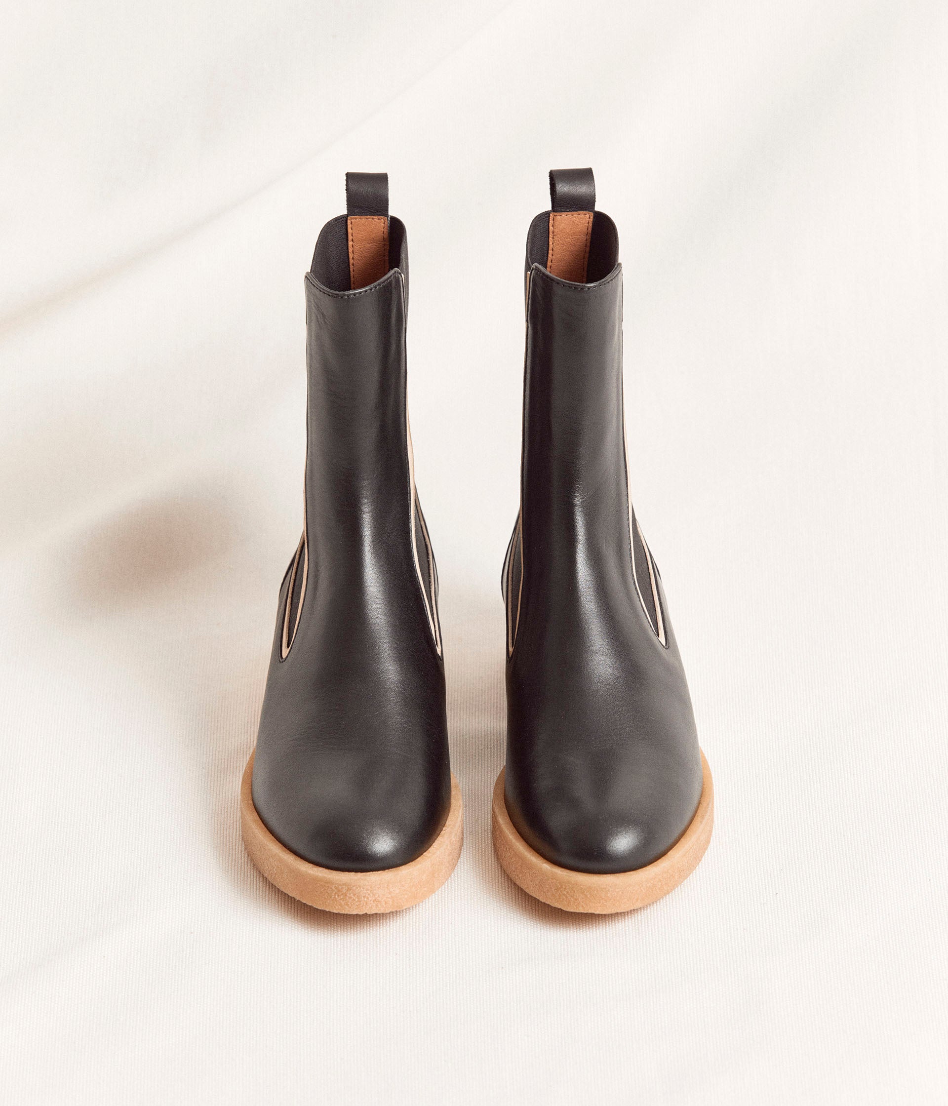 Boots talon plat outlet