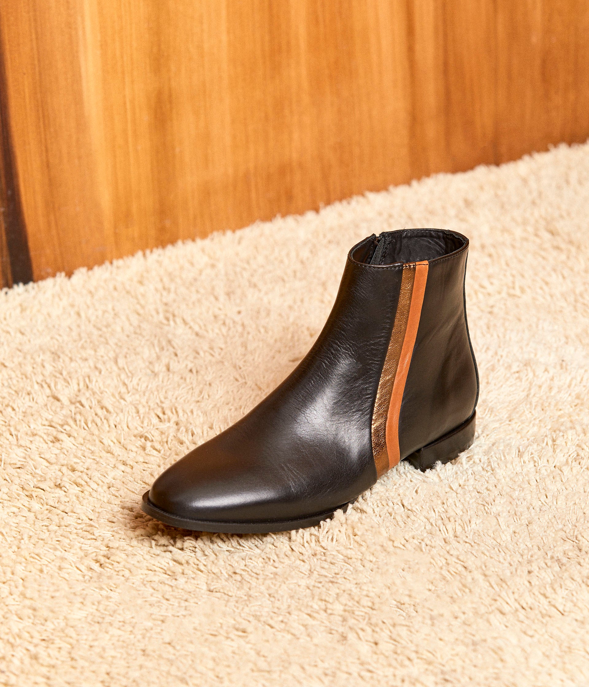 Boots bicolore cheap