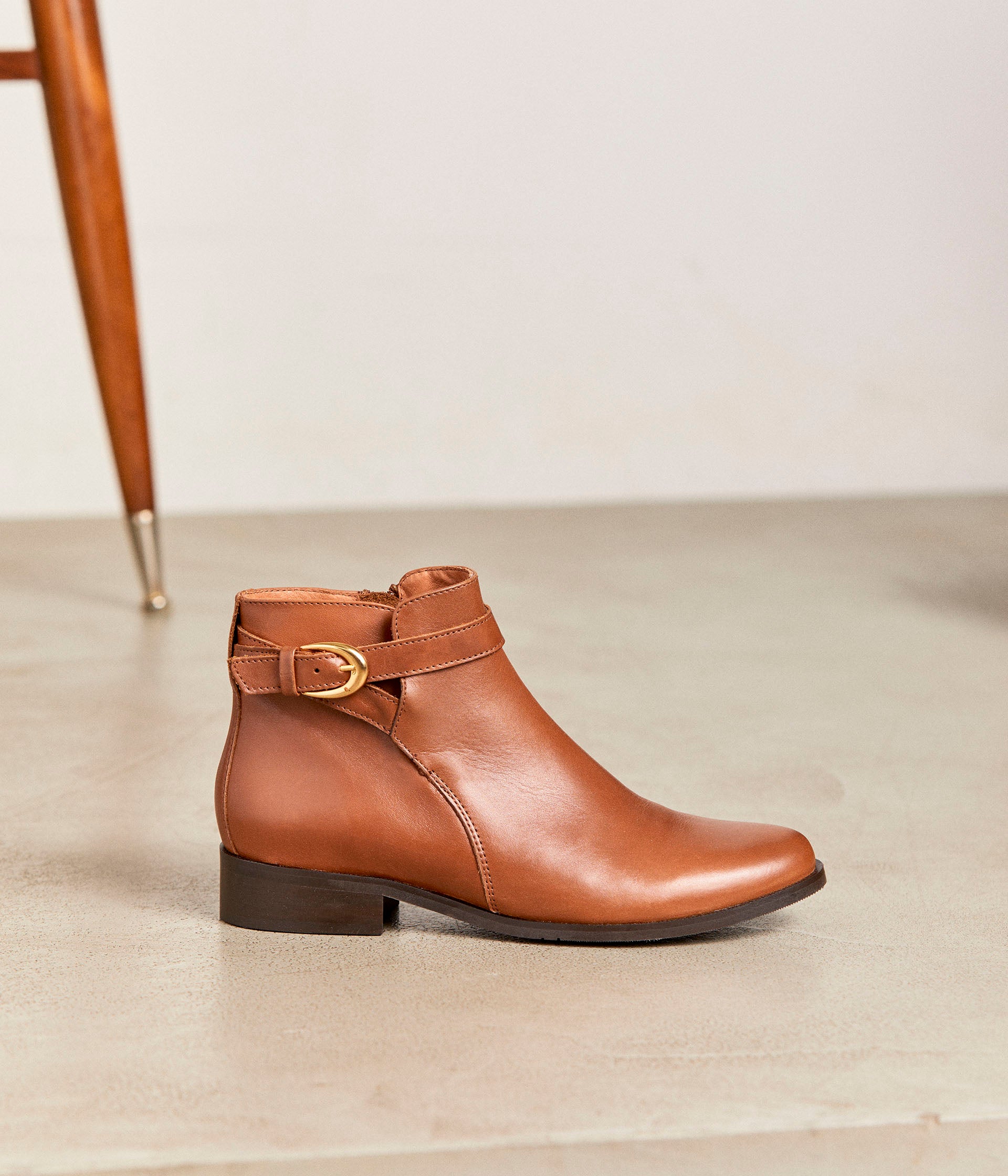 Boots cognac Simone Boots Bottines Femme Mellow Yellow