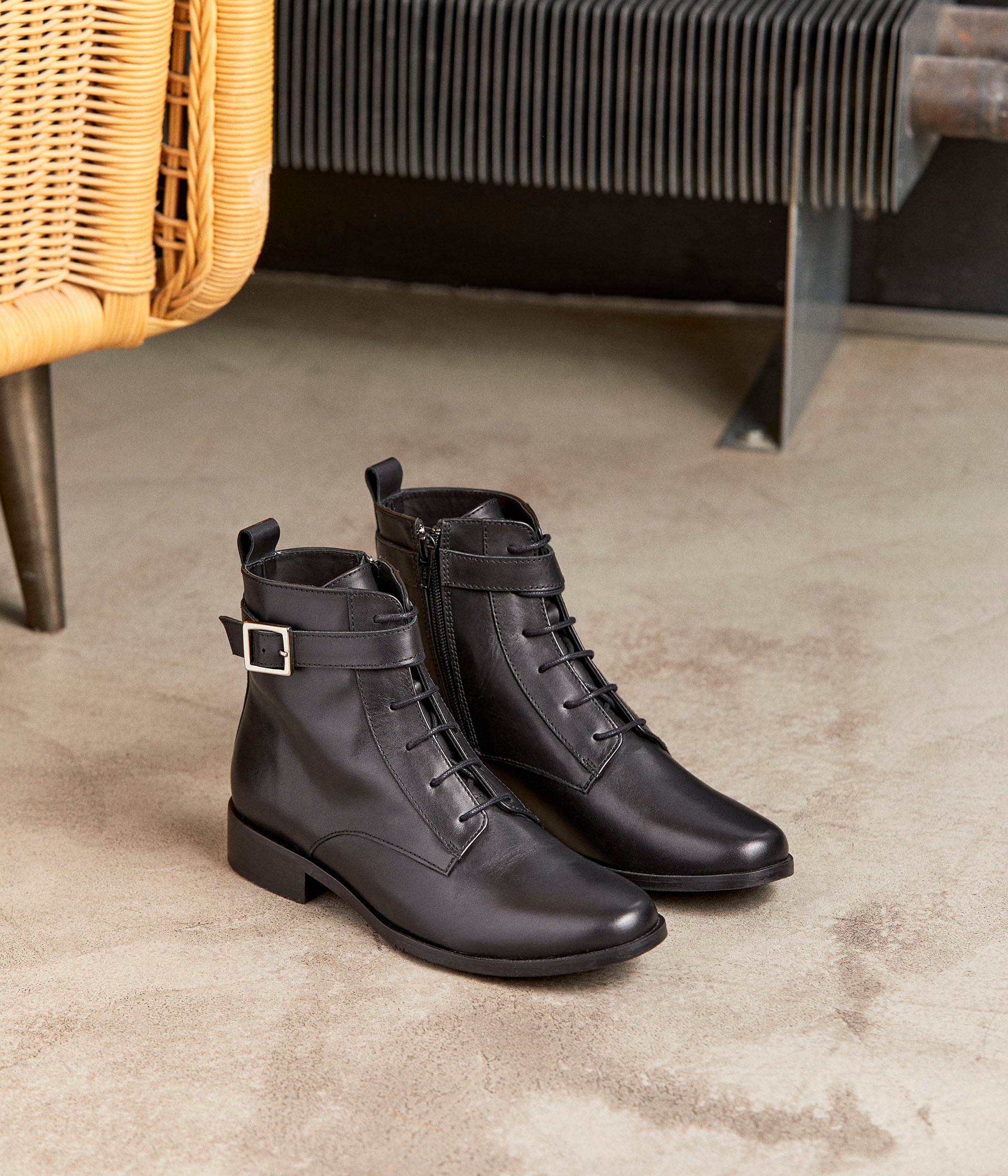 Bottines cuir pour femme online
