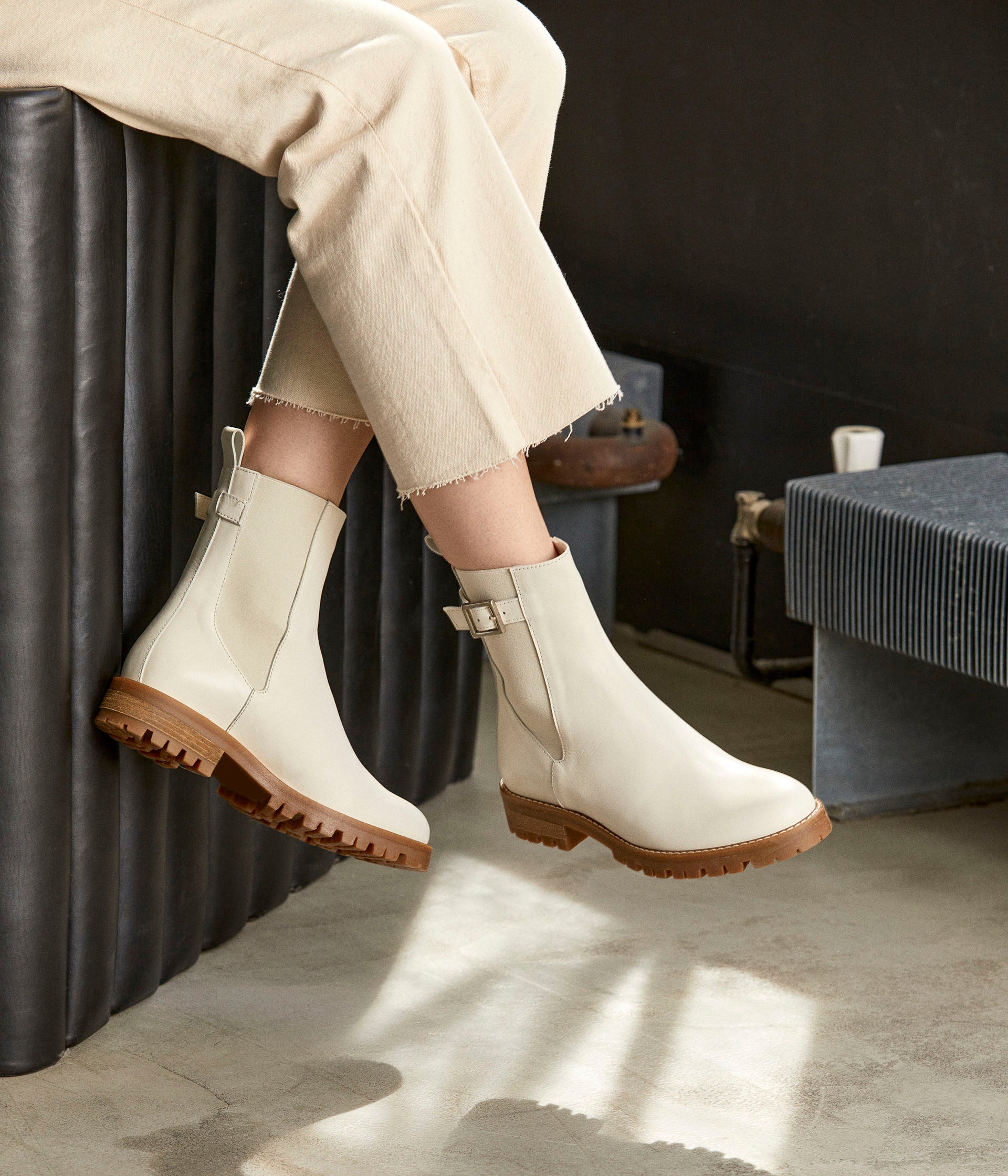 Boots ecrues Norma