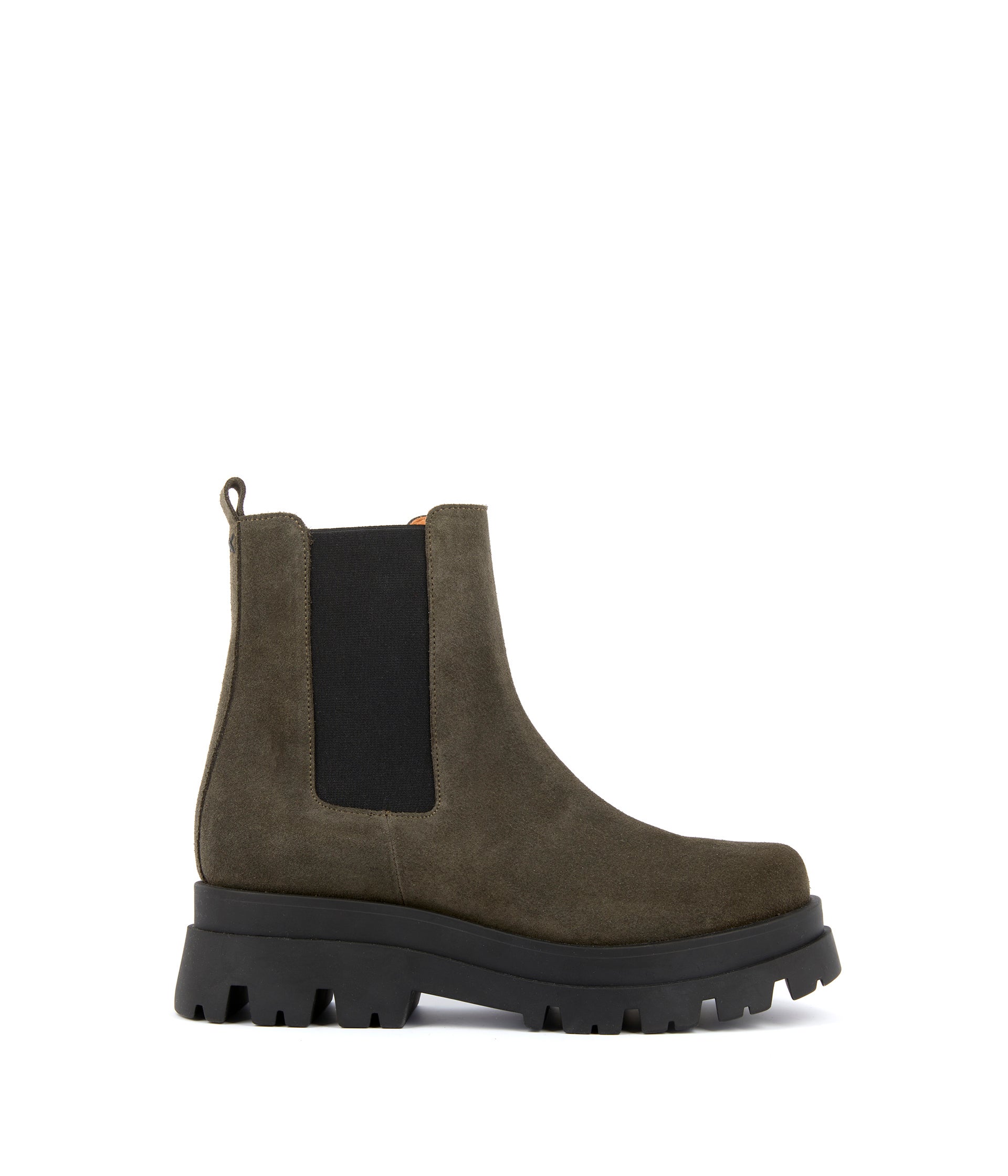 Boots grunge kaki Lia Boots Bottines Femme Mellow Yellow