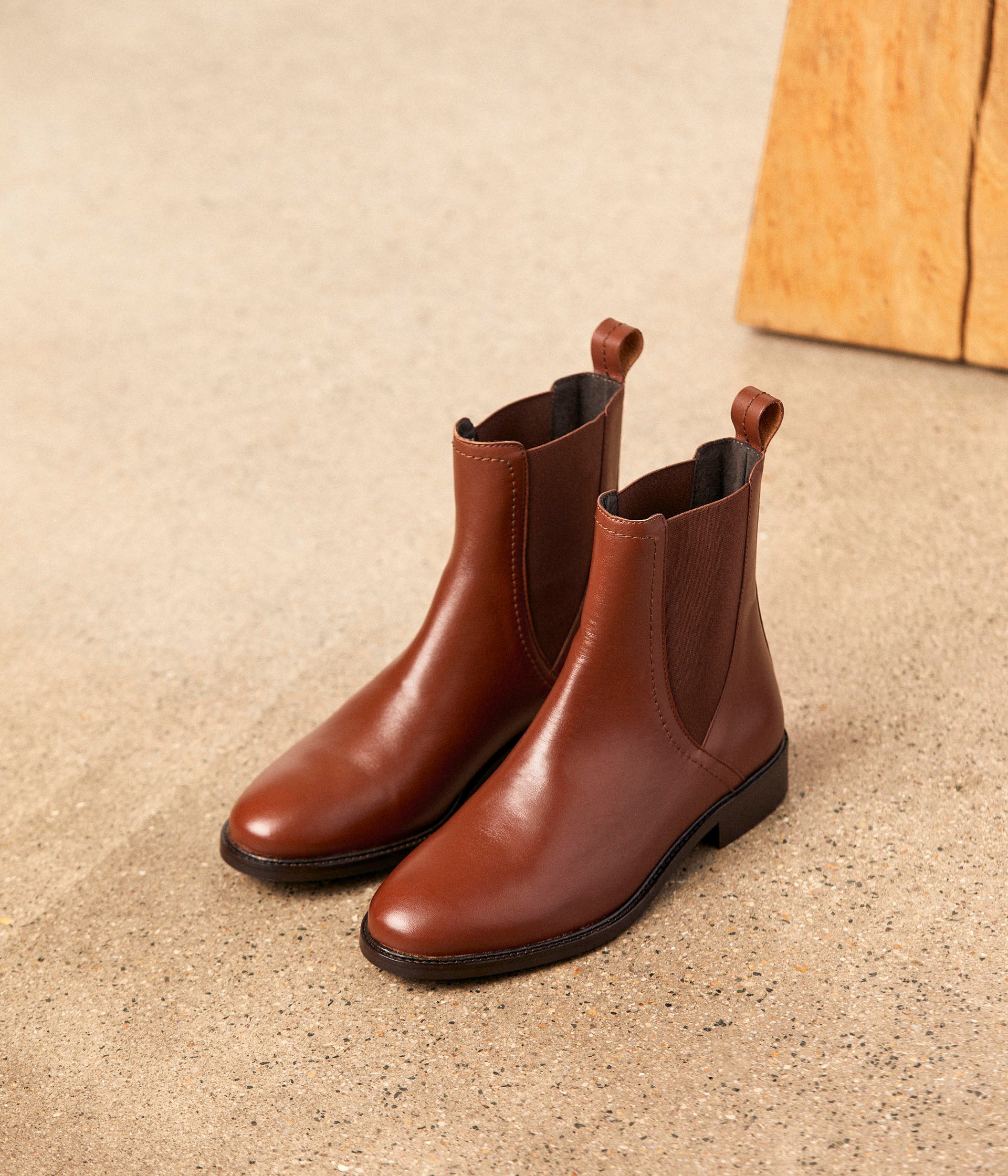 Bottine femme cheap en cuir