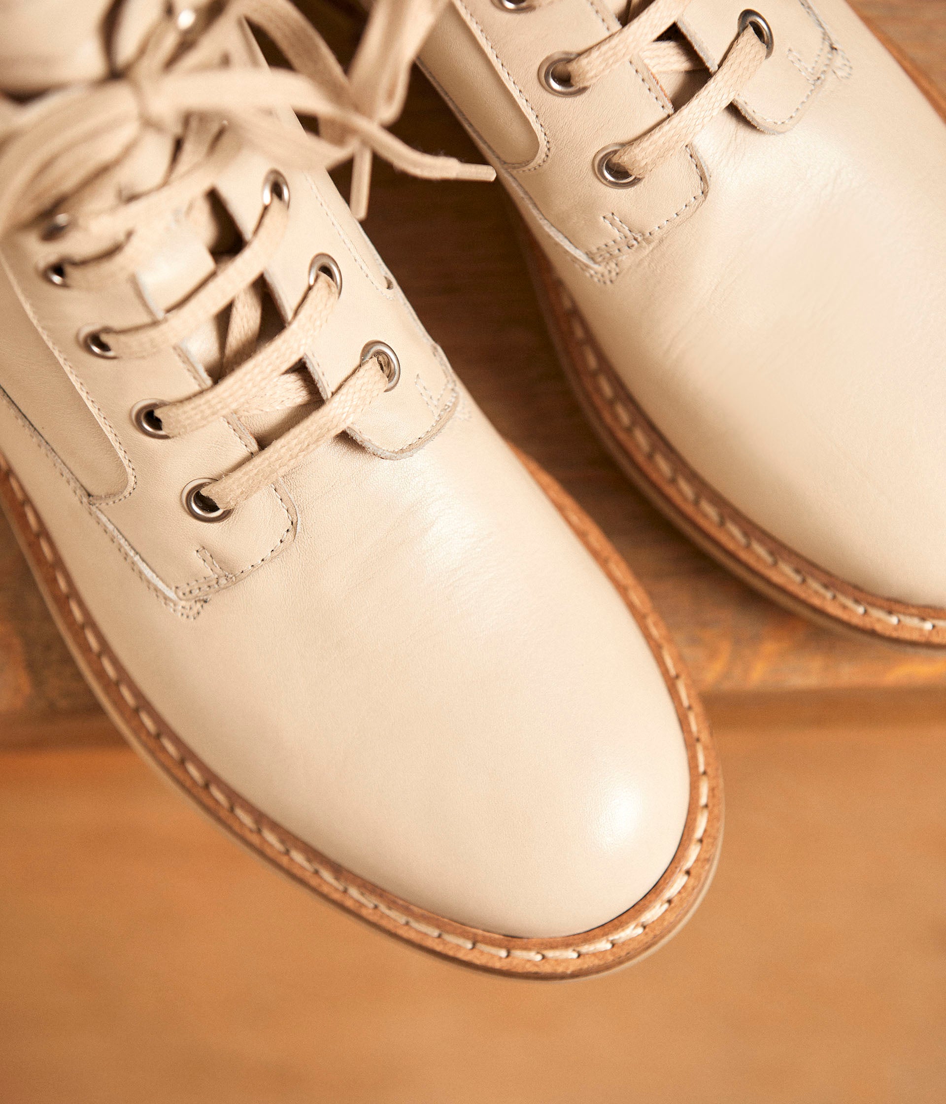 Bottines ecru online