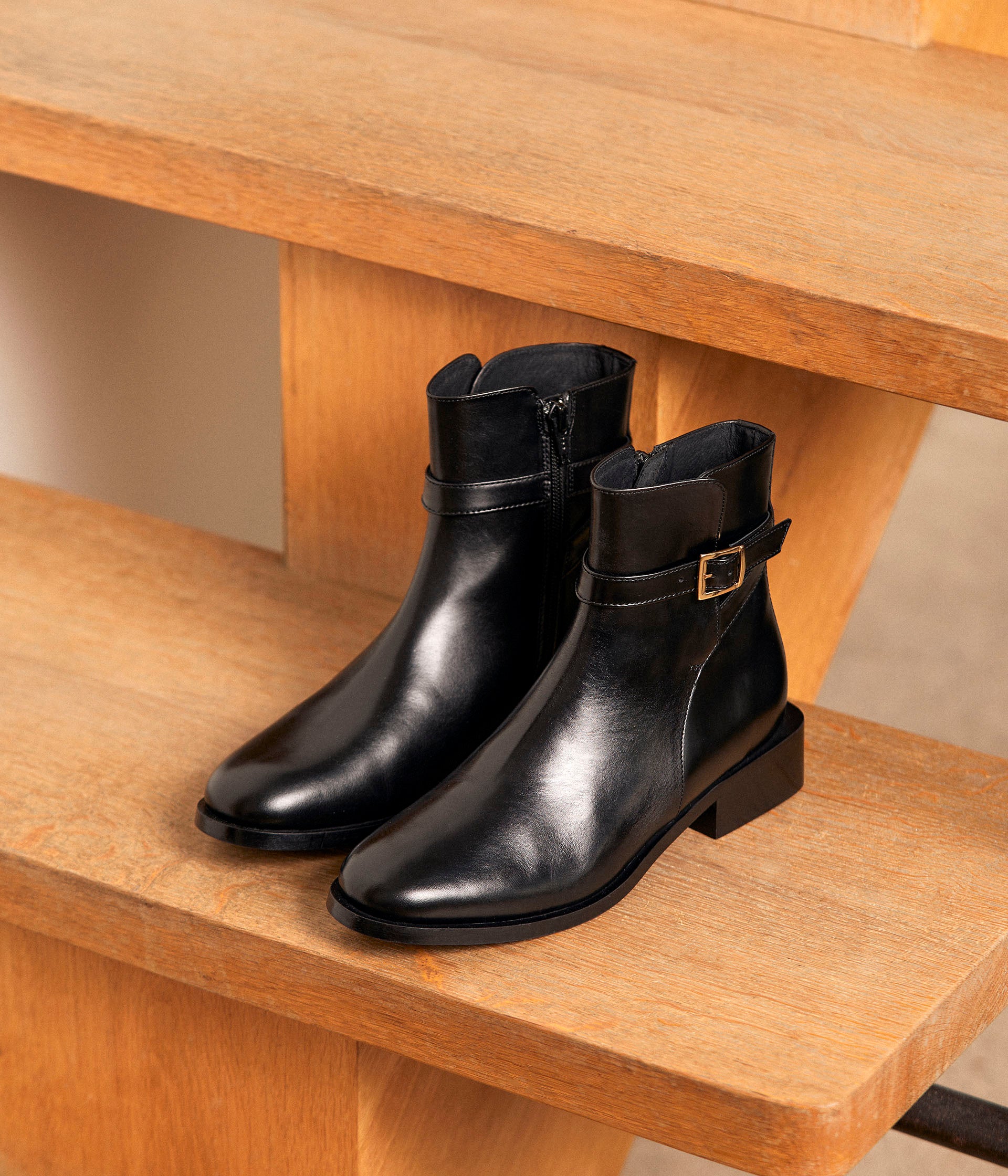 Bottines à hotsell boucle femme