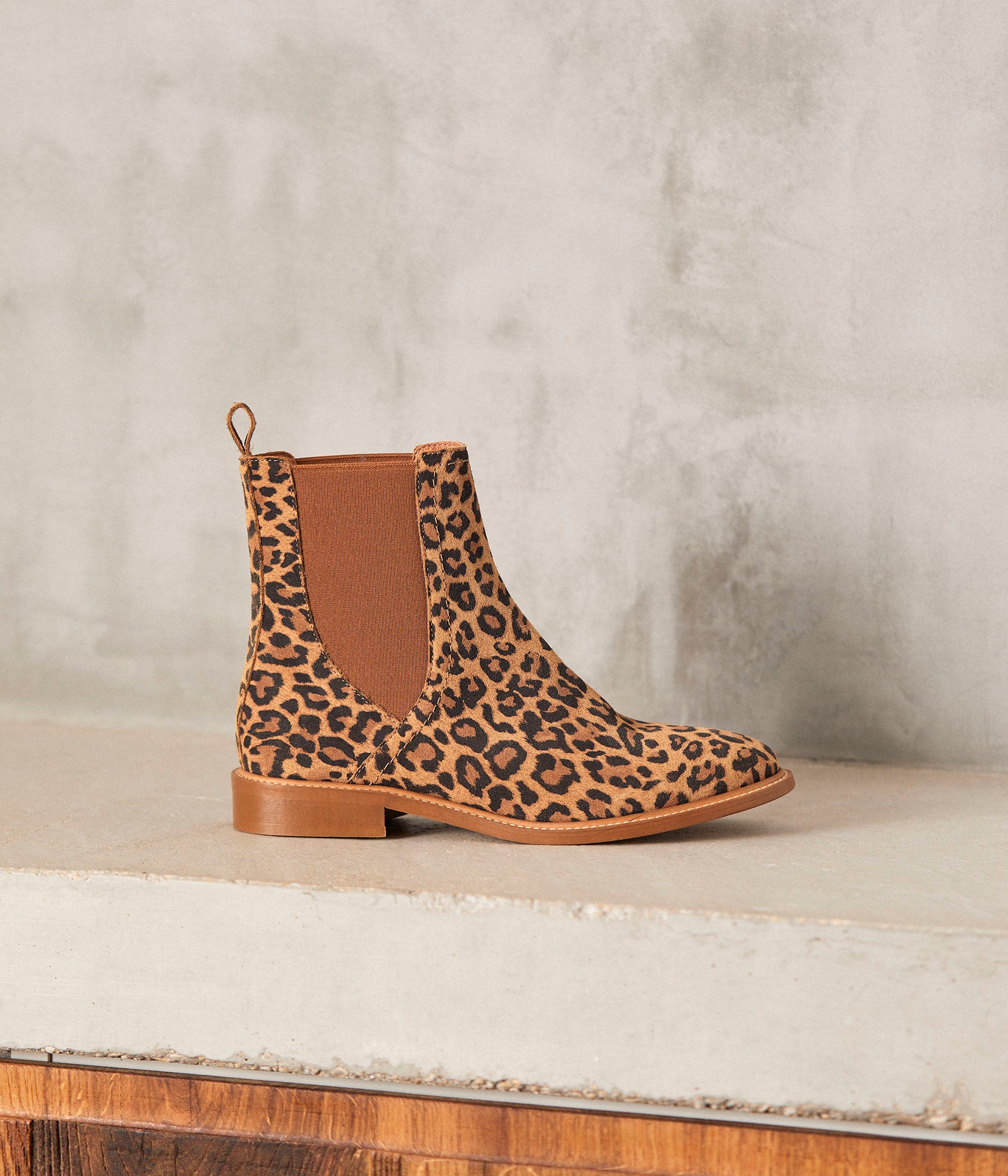 Chelsea boots leopard Artemis Boots Bottines Femme Mellow Yellow