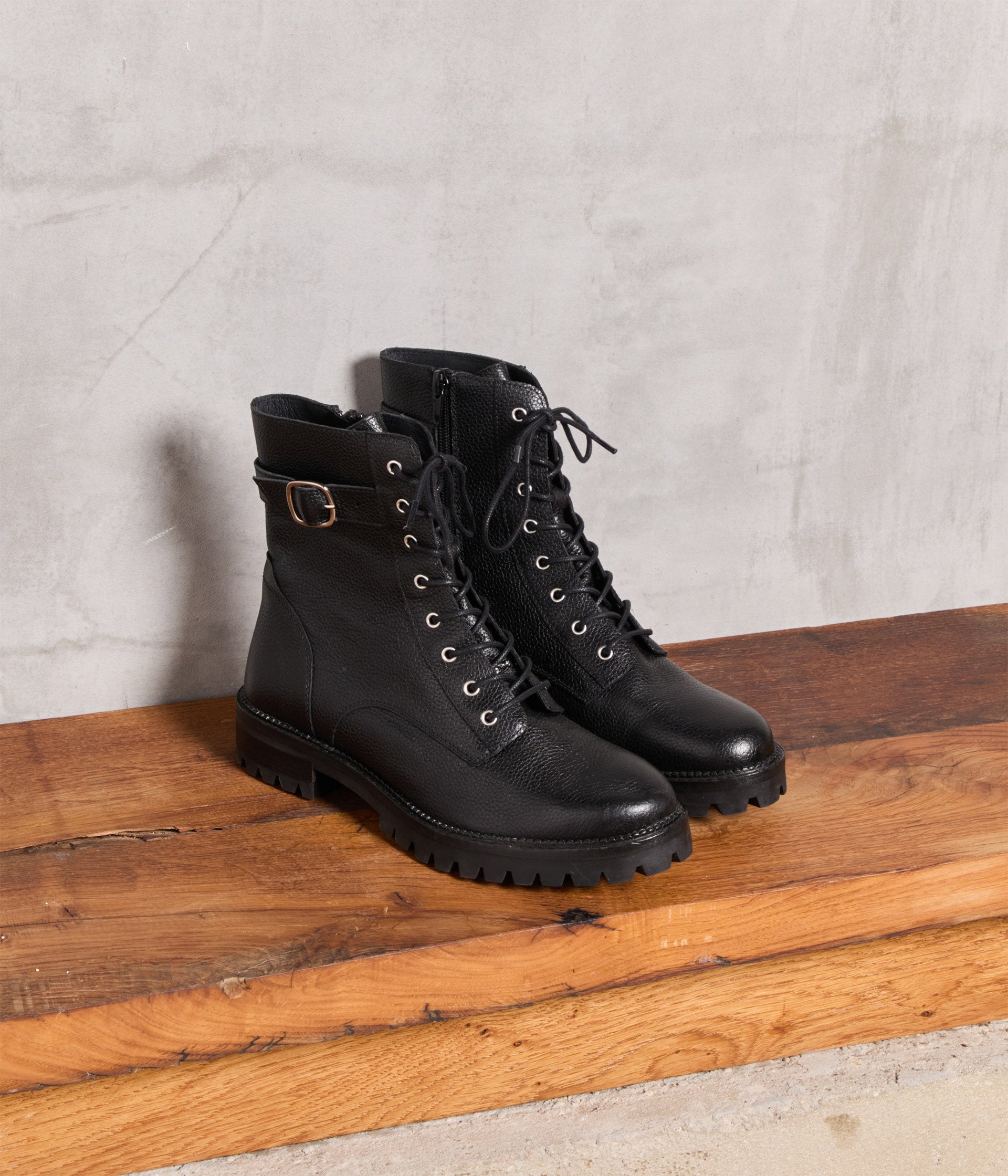 Bottines femme a lacet et talon discount