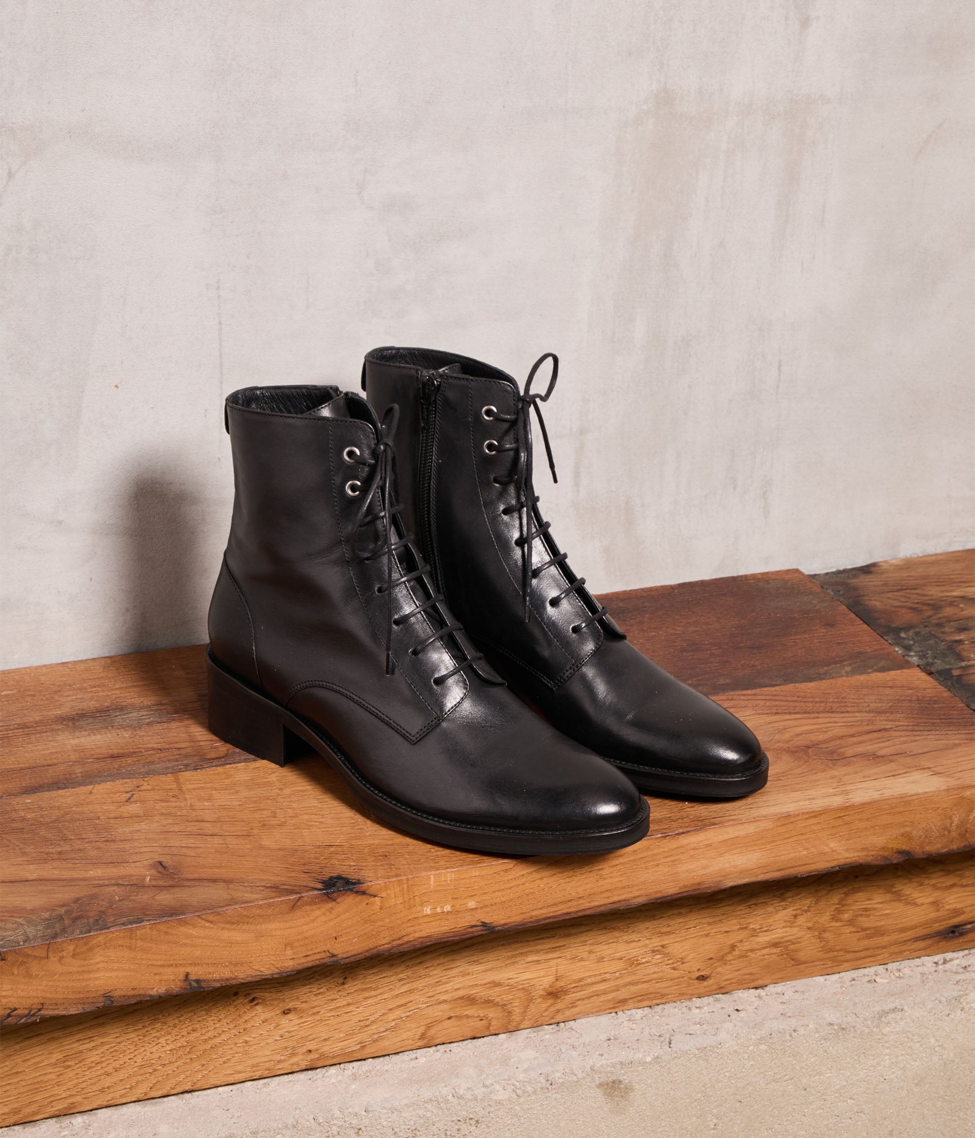 Bottines ajourées cuir online