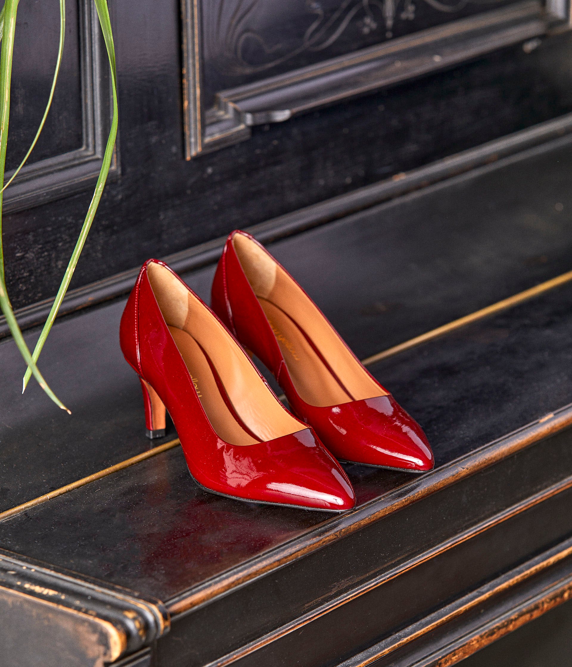 Escarpin vernis bordeaux online