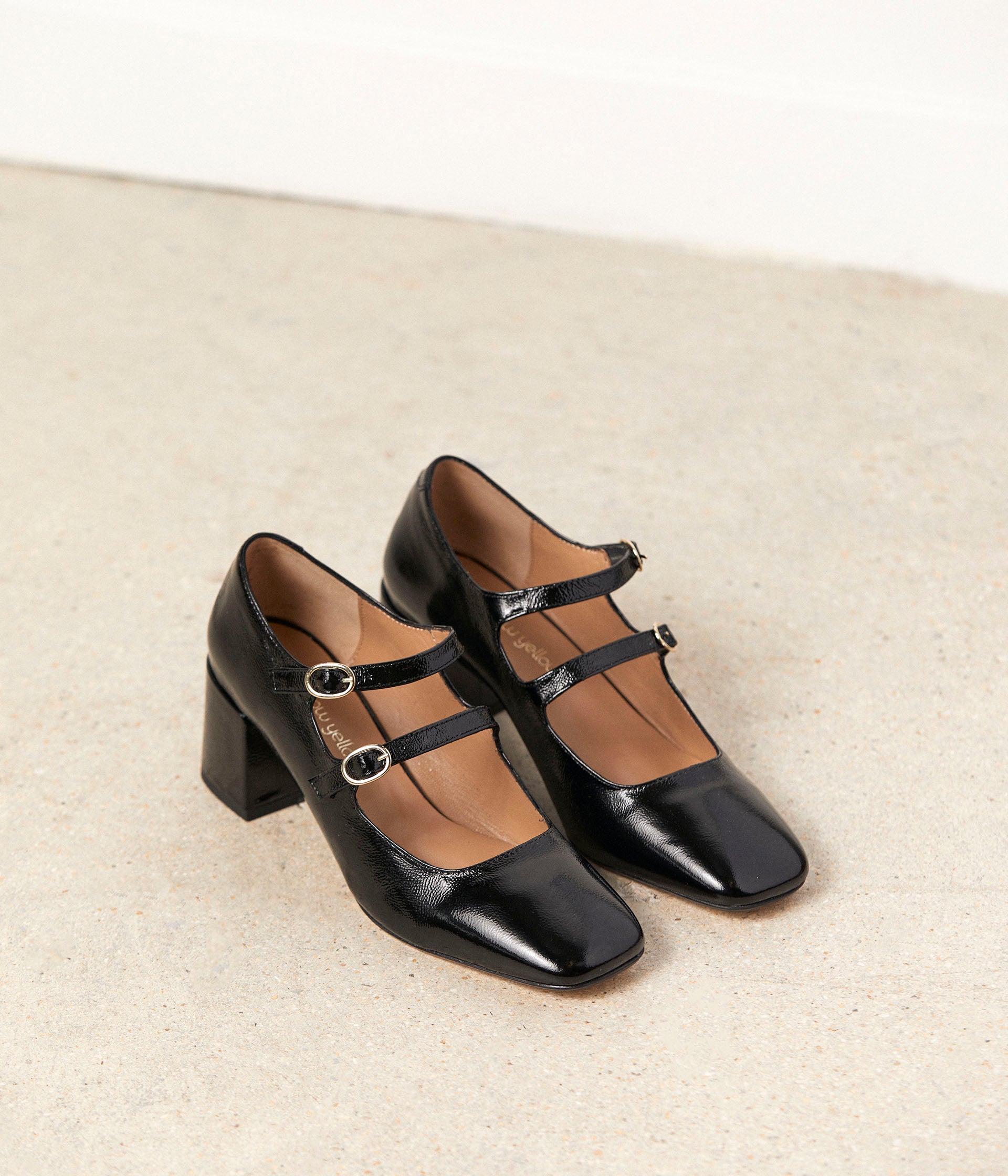 Babies cuir verni Irving