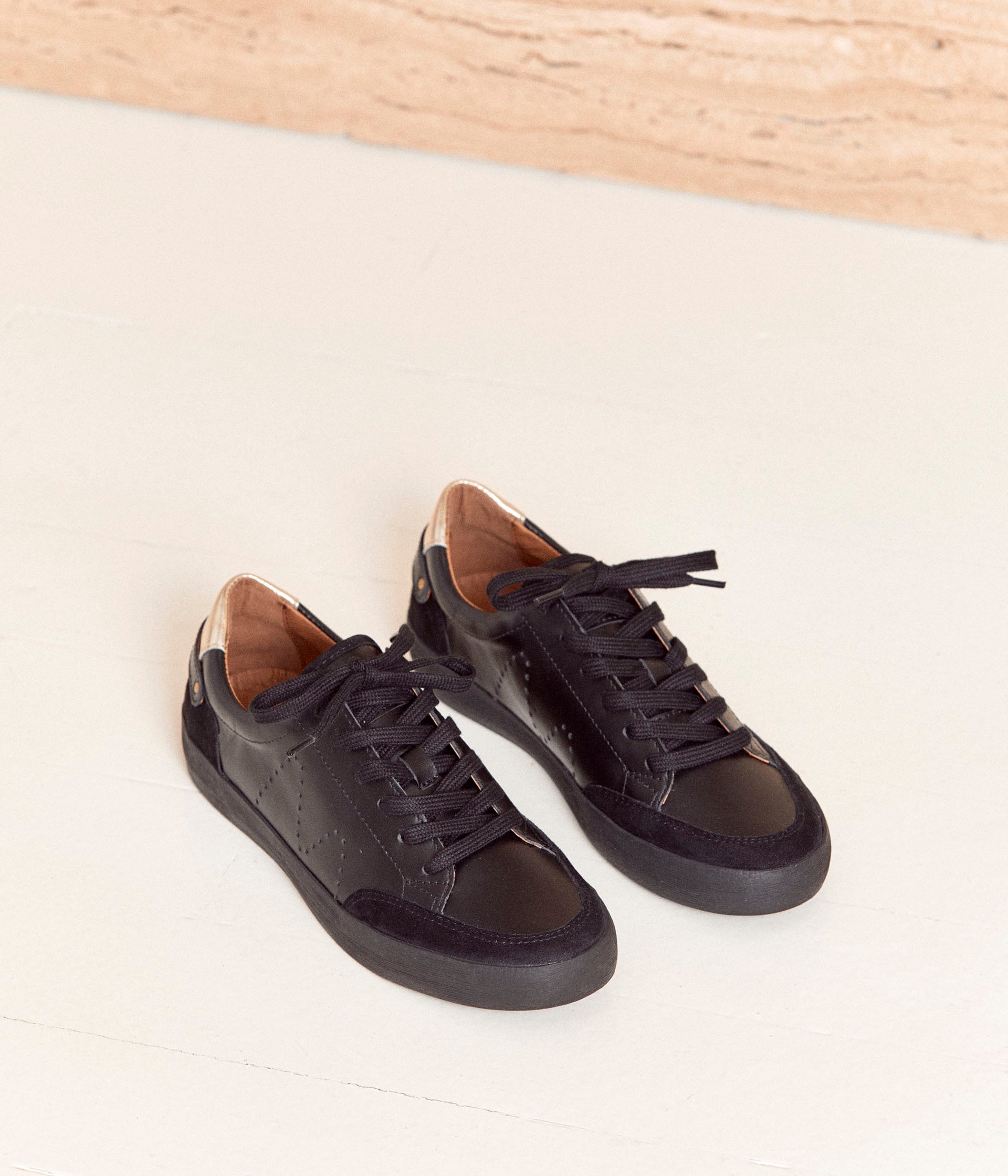 Sneakers noires clearance