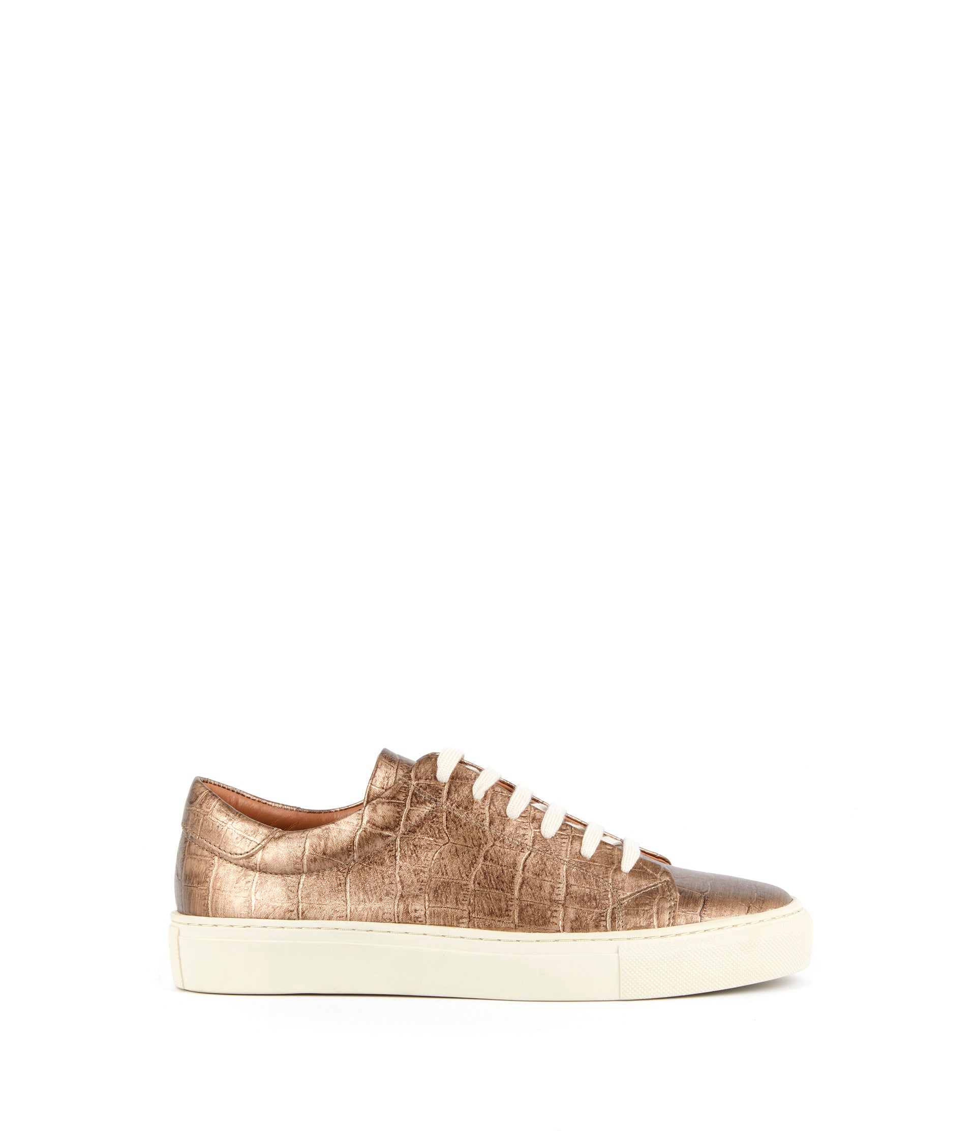 Basket femme couleur bronze clearance