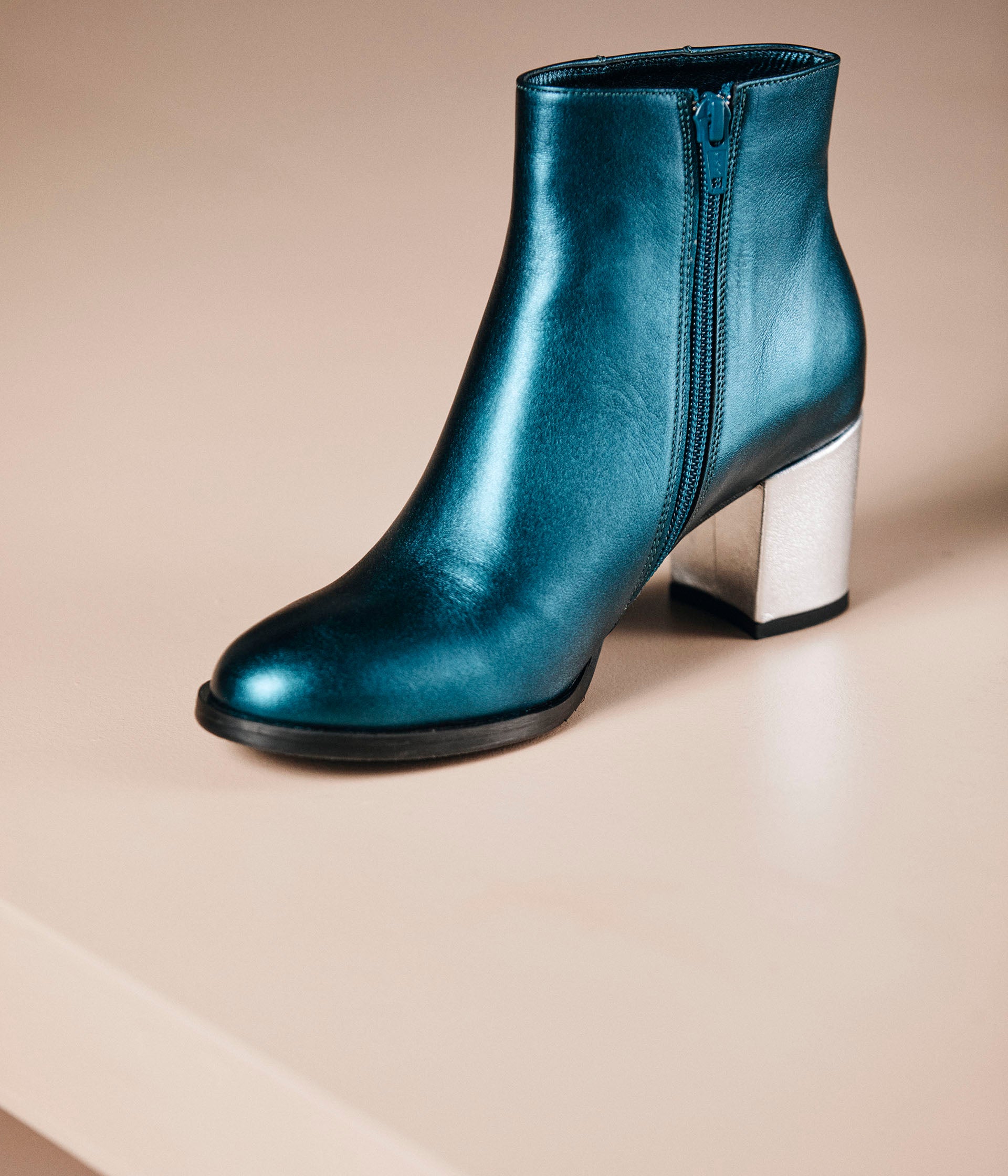 Bottines vertes Joeyla Boots Bottines Femme Mellow Yellow