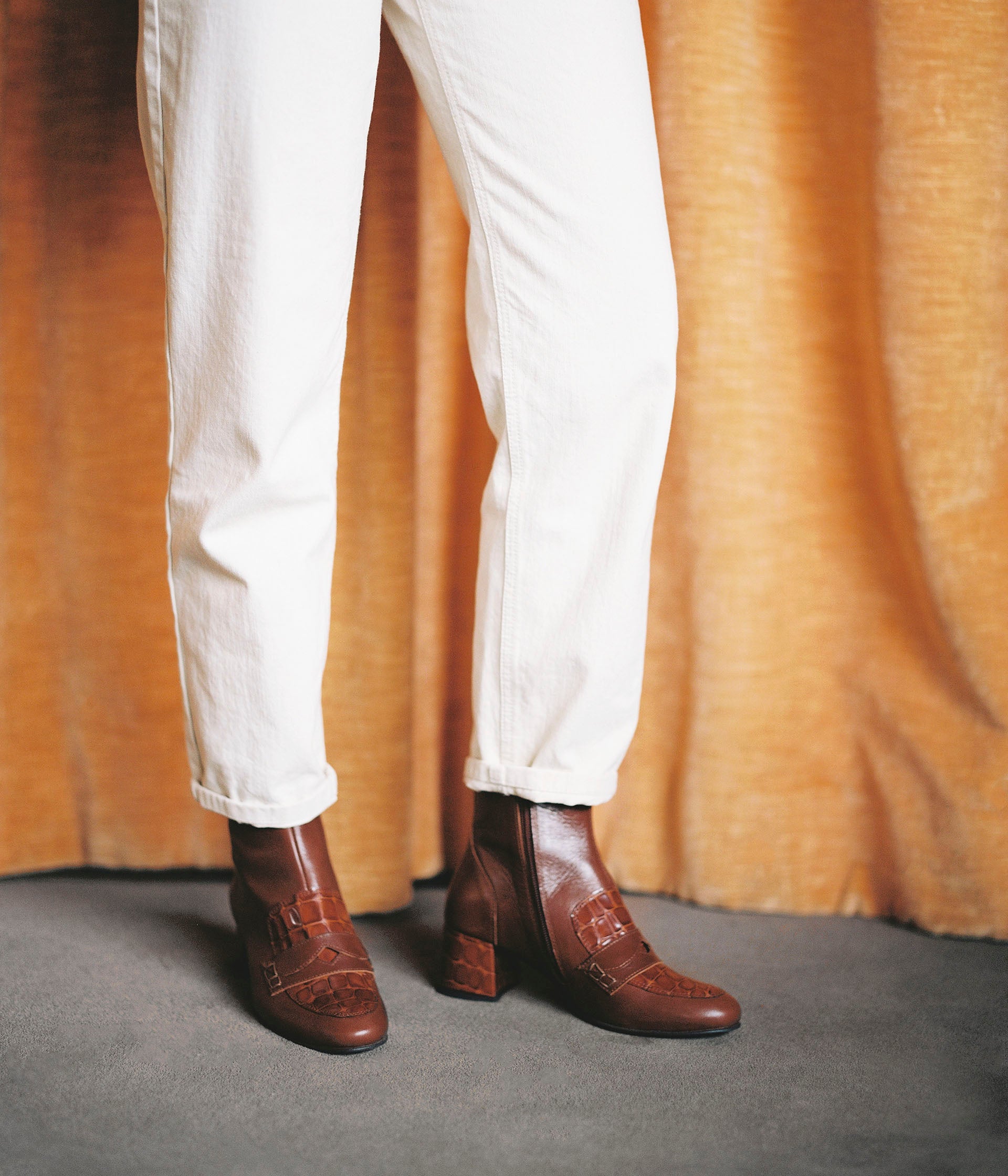 Bottines marron Josie Boots Bottines Femme Mellow Yellow