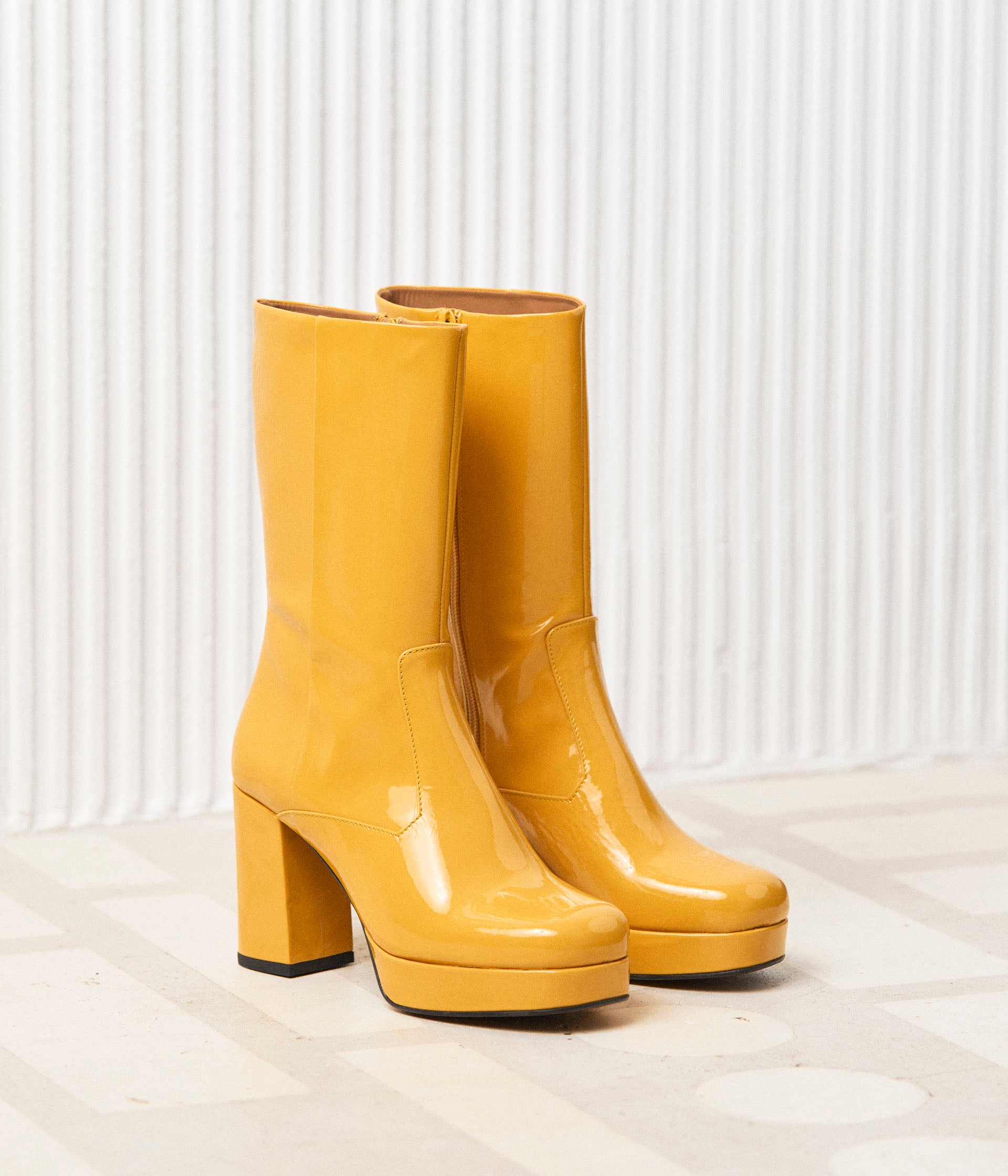 Boots jaune deals