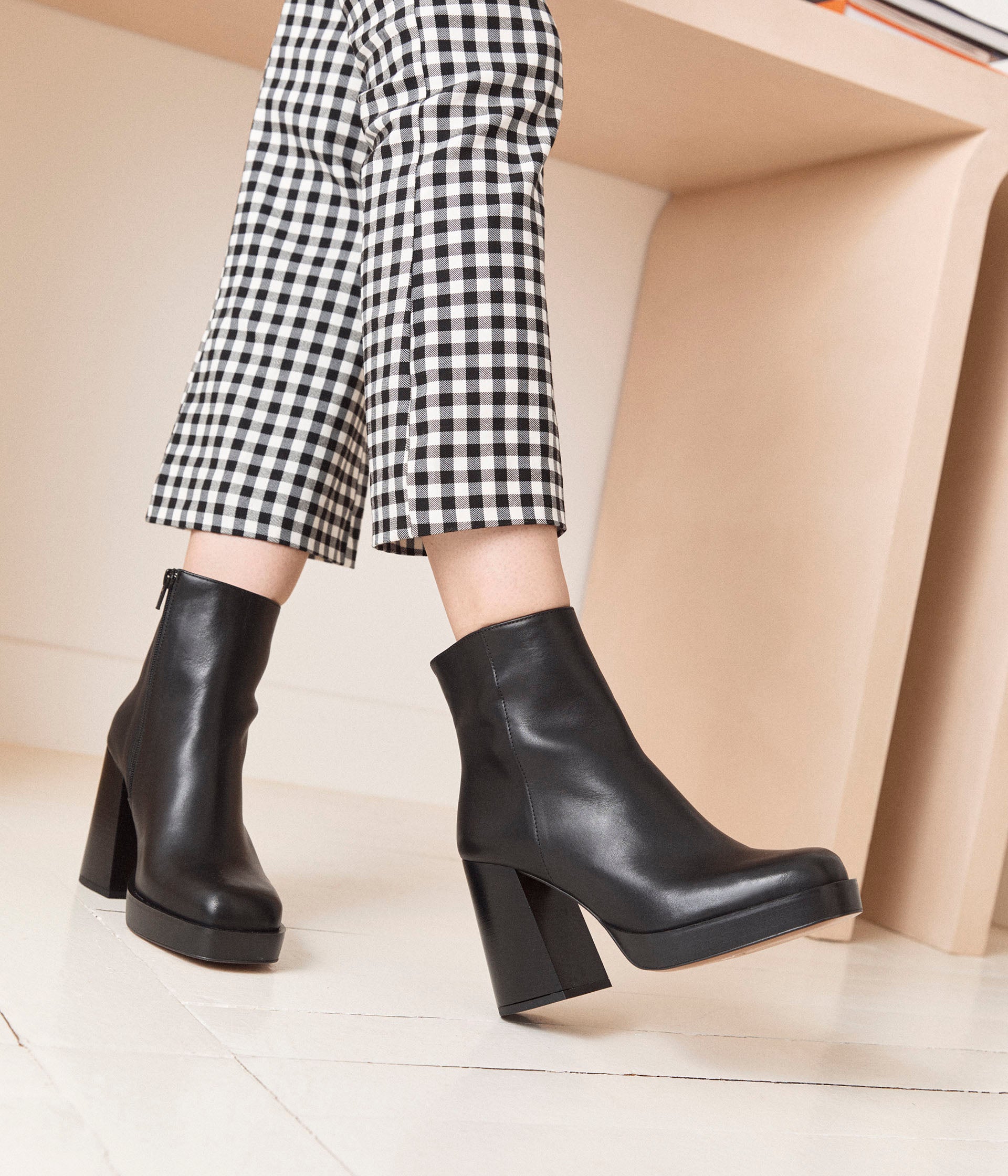 Bottines a talon Julian Boots Bottines Femme Mellow Yellow