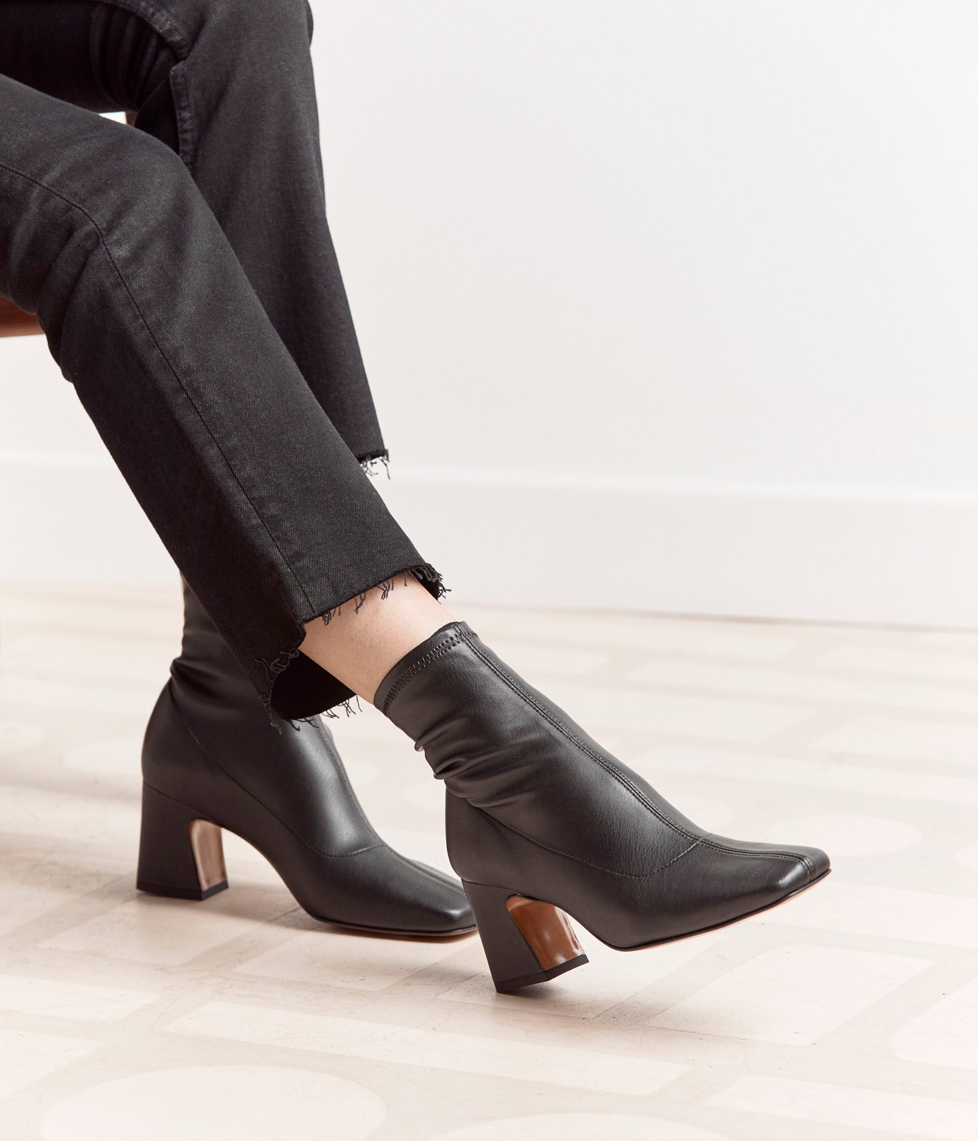 Bottines strech Lili Boots Bottines Femme Mellow Yellow