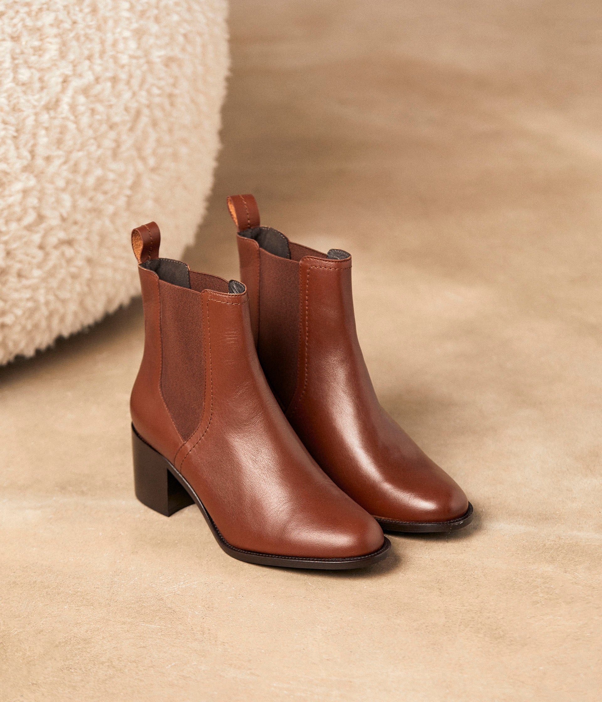 Chelsea marron femme new arrivals