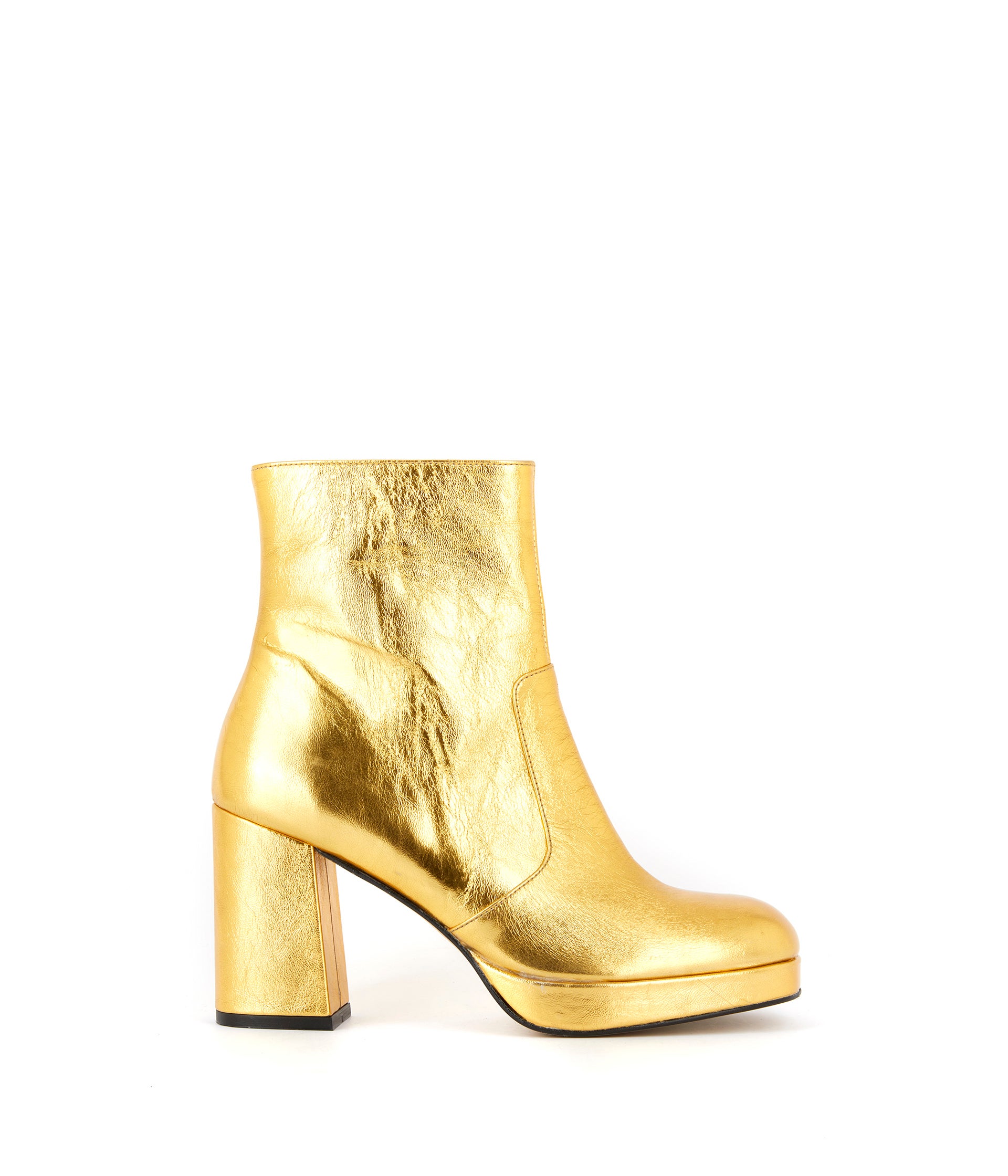 Boots dorés cheap