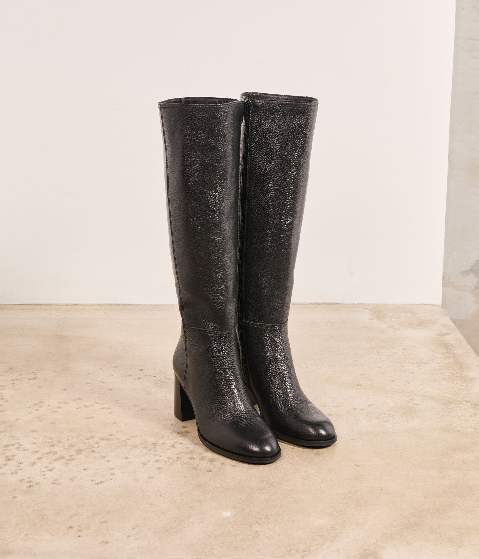 Bottes a talon noires Eloise Bottes Femme Mellow Yellow