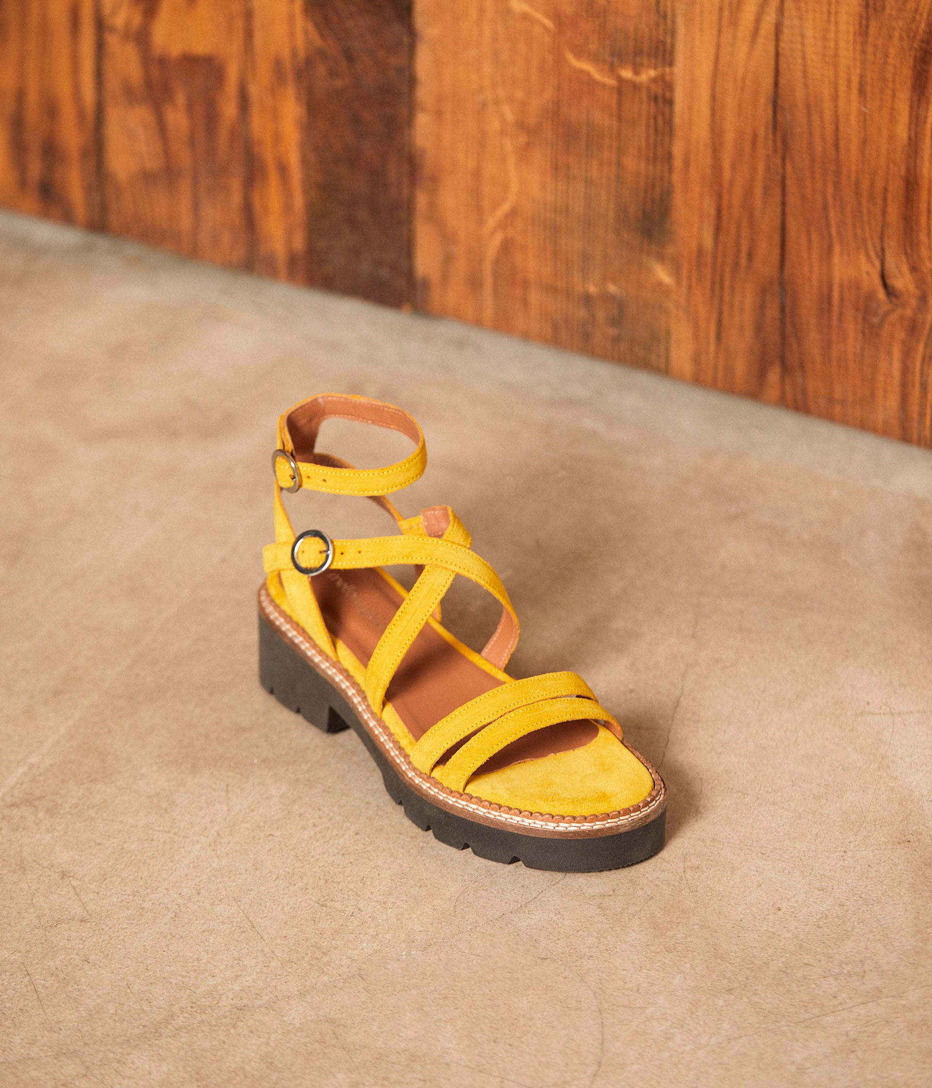 Sandales jaunes top