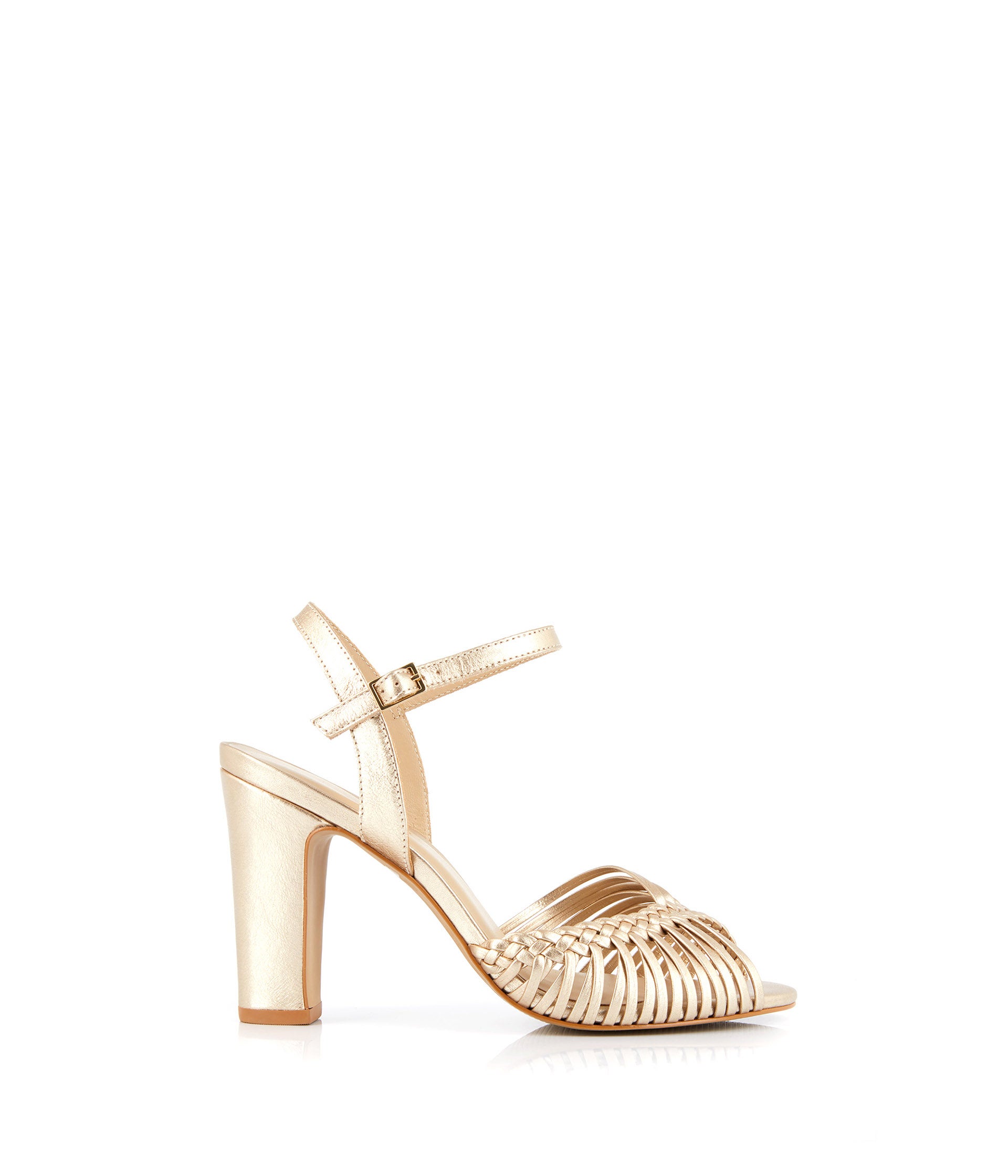 Sandales dor es Hunvitation Sandales Femme Mellow Yellow