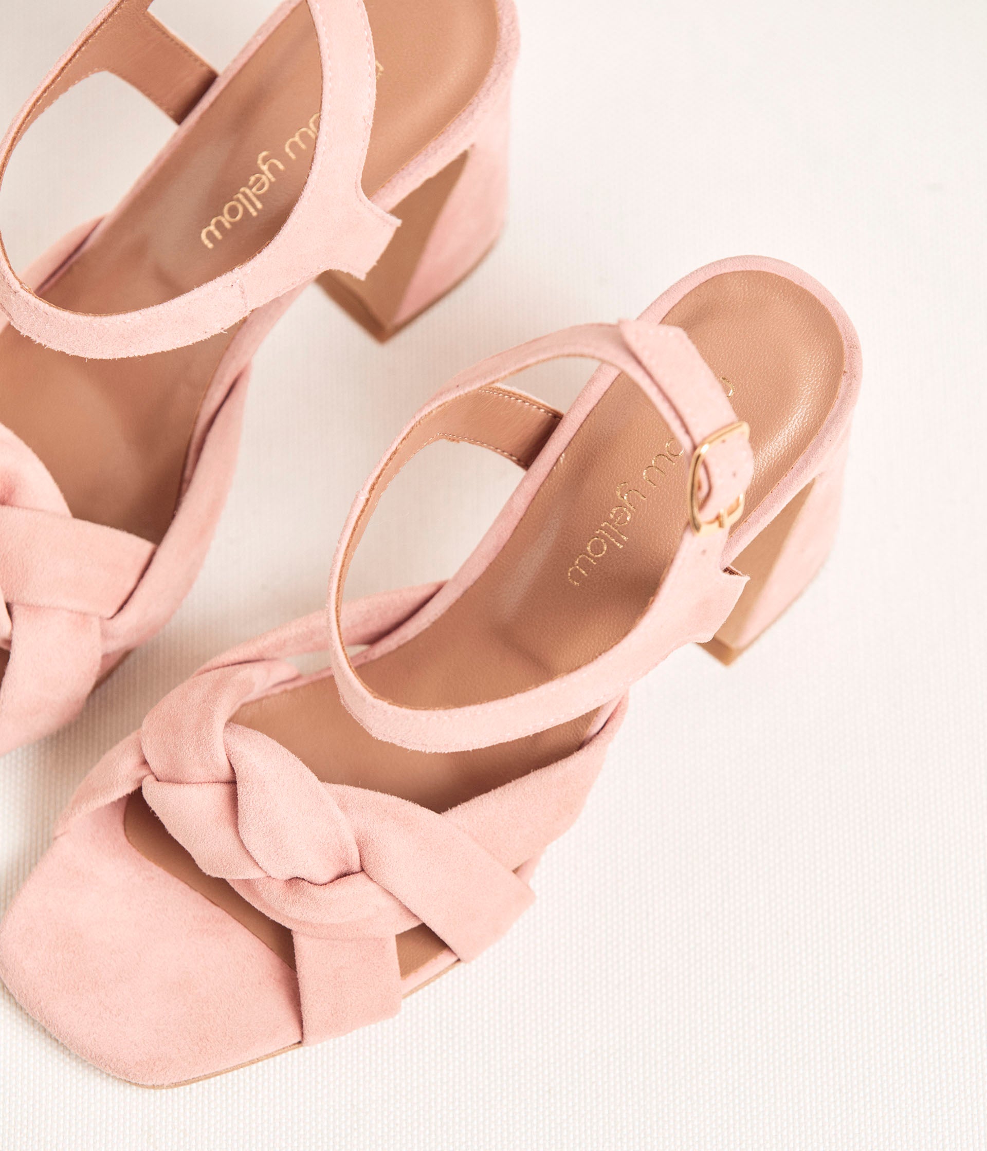 Sandale rose pale 2025