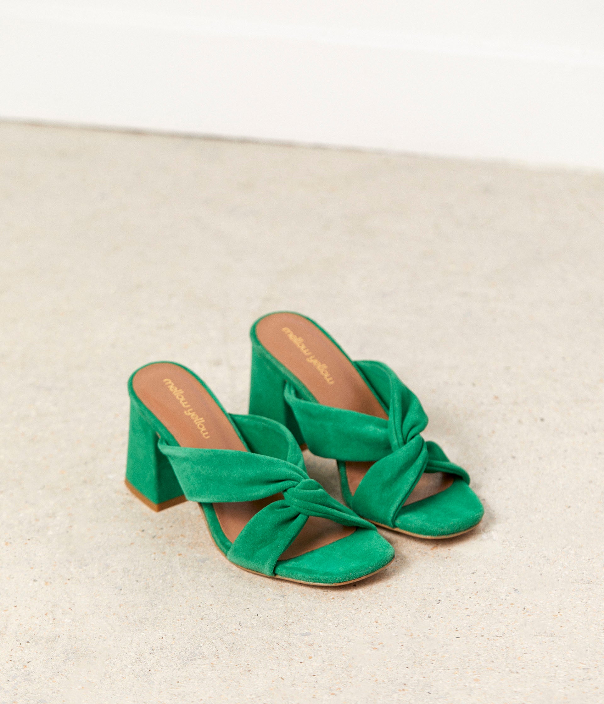 Sandales femme shop vertes
