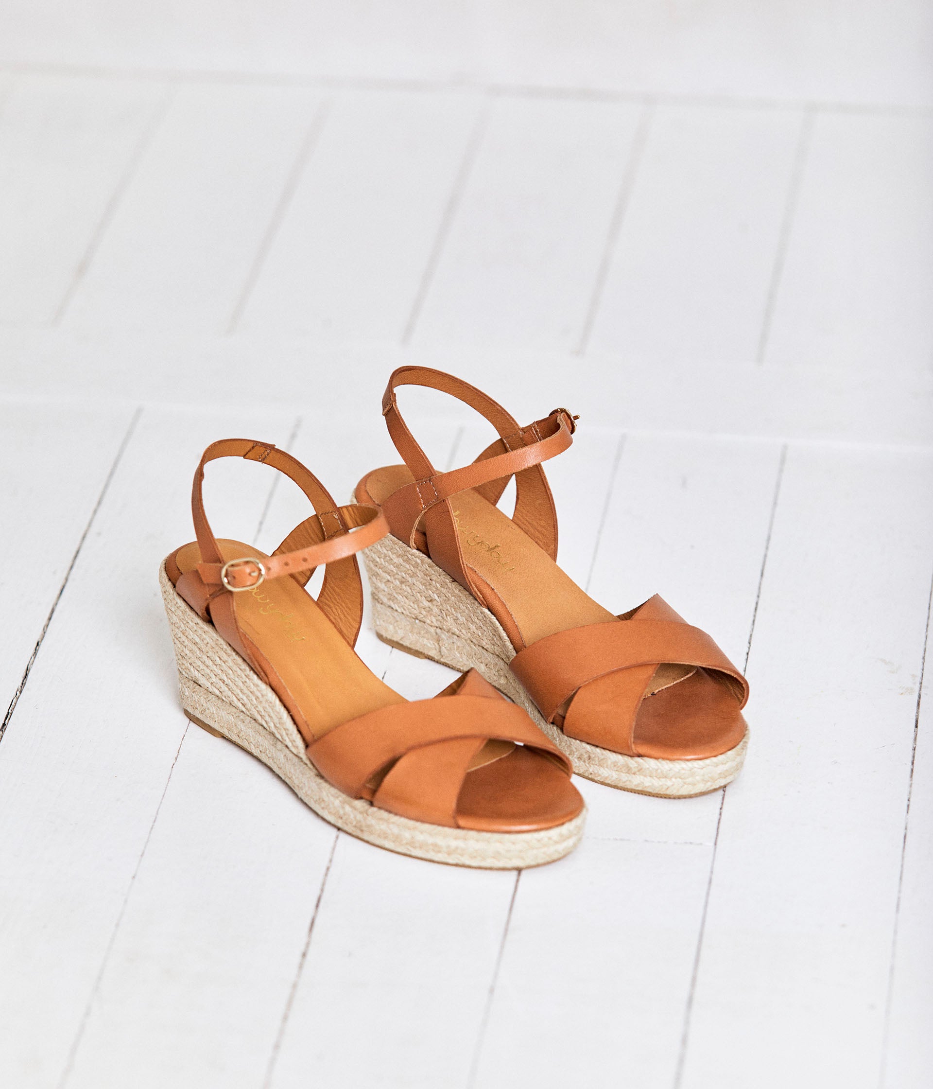 Espadrille camel femme clearance
