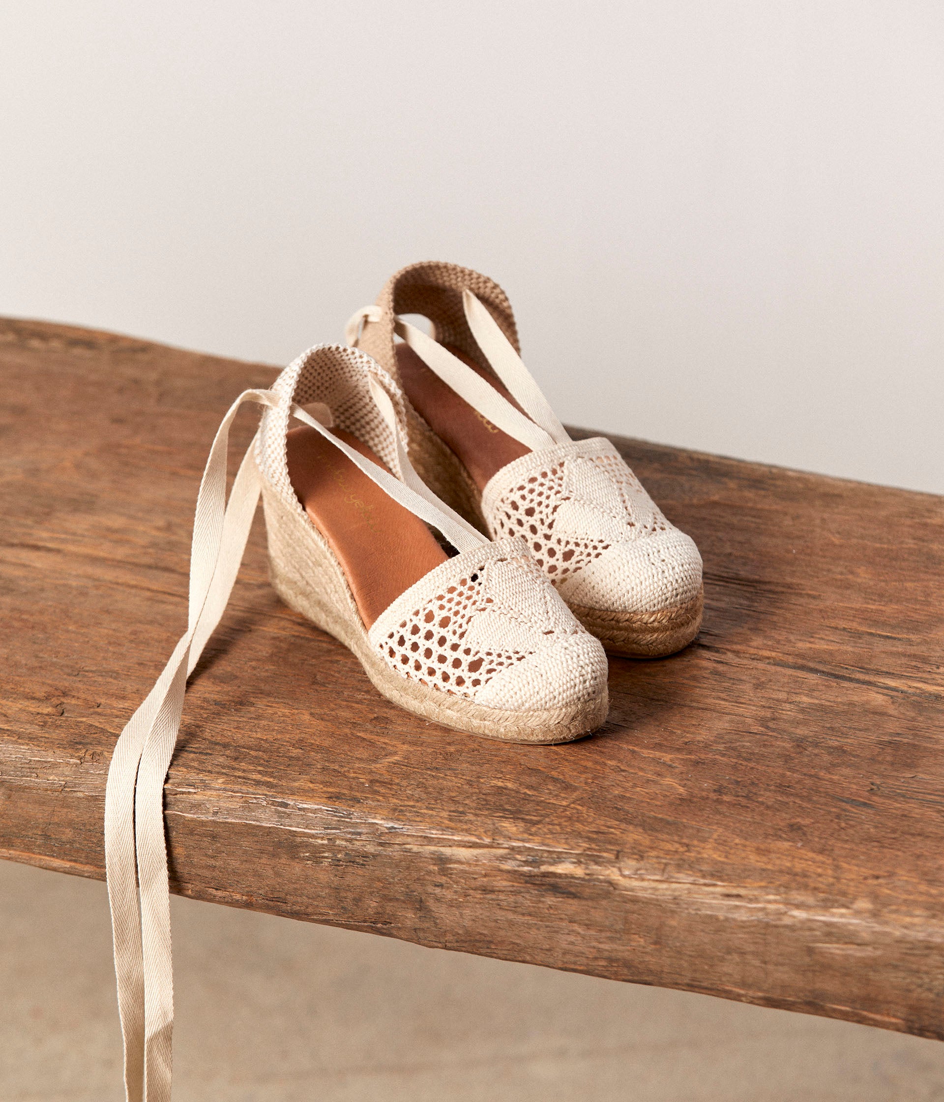 Espadrilles compensées femme sales