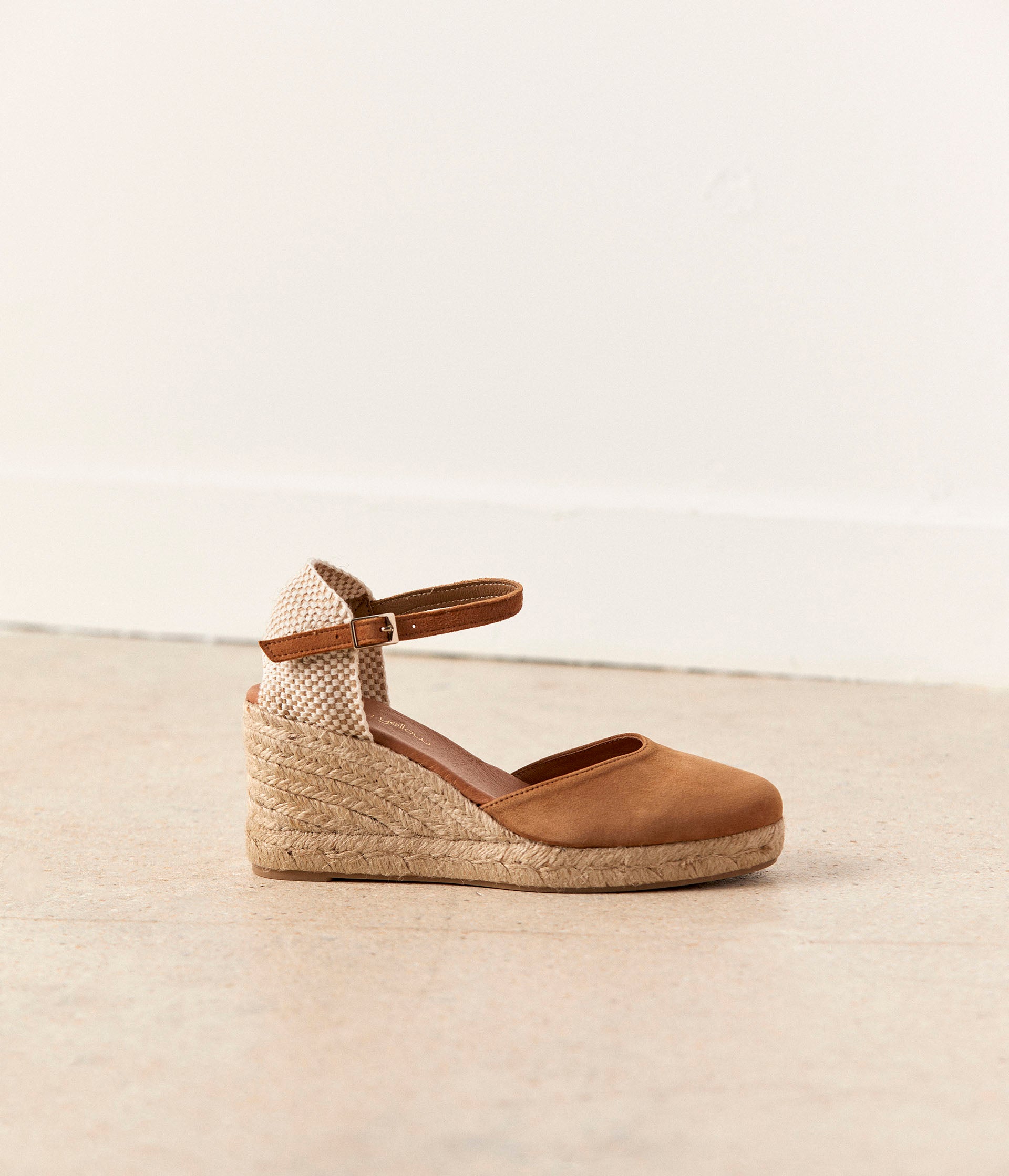 Chaussure clearance compensée espadrille