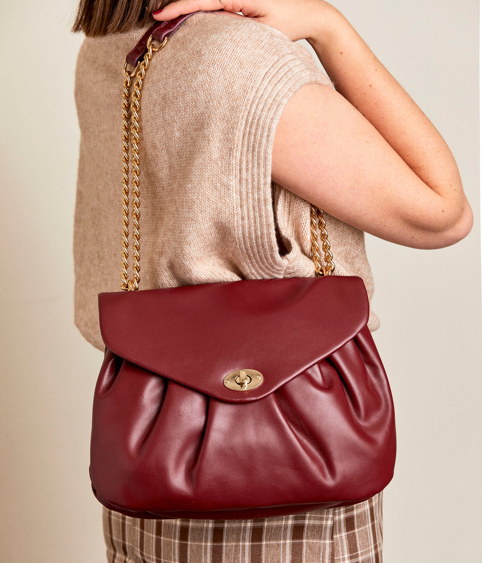 Sac bordeau cheap