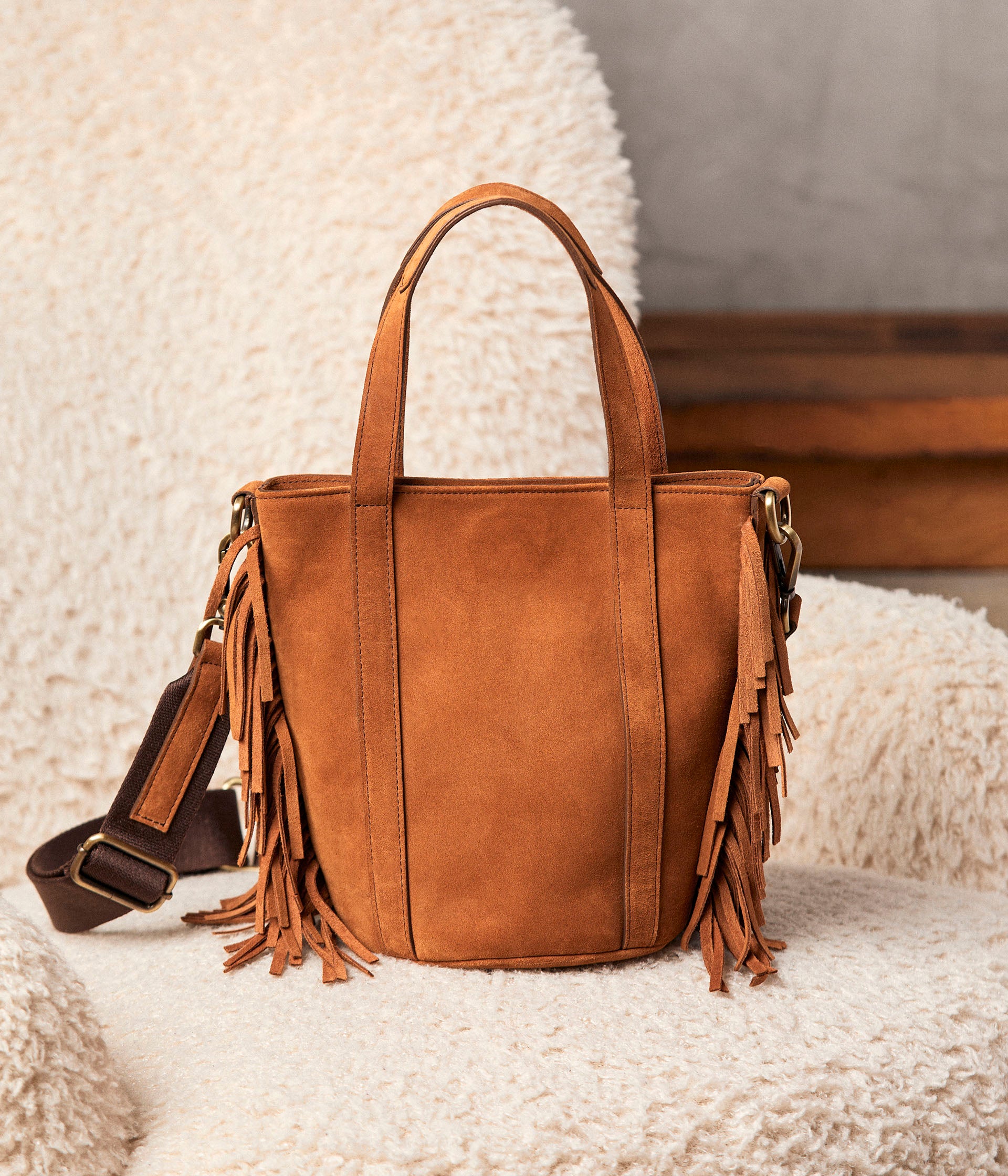 Sac avec des franges 2025