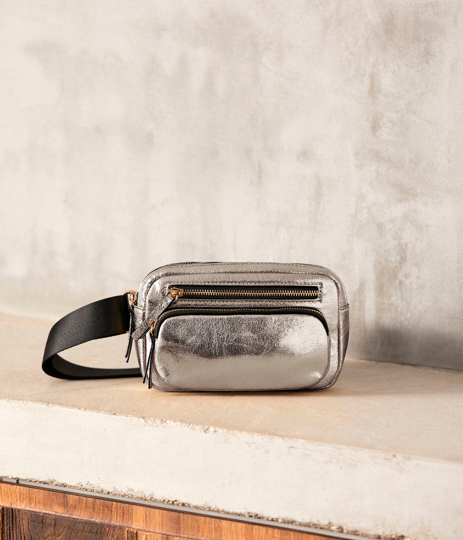 Sac banane argent 2025